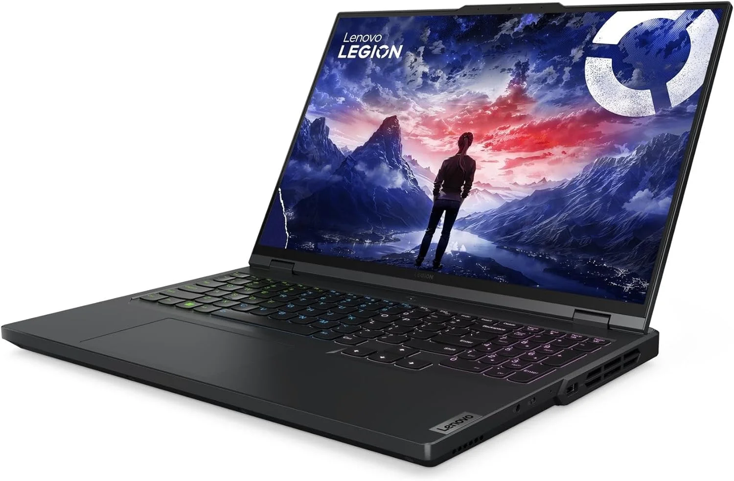 لپ تاپ گیمینگ لنوو Legion Pro 5 با تراشه هوش مصنوعی، نسل چهاردهم پردازنده Intel Core i7، رم 16 گیگابایت، SSD 1 ترابایت، NVIDIA RTX 4060 8GB، صفحه نمایش 16 اینچی WQXGA، کیبورد با نور پس زمینه انگلیسی-عربی، وب کم 1080p، DOS، خاکستری اونیکس