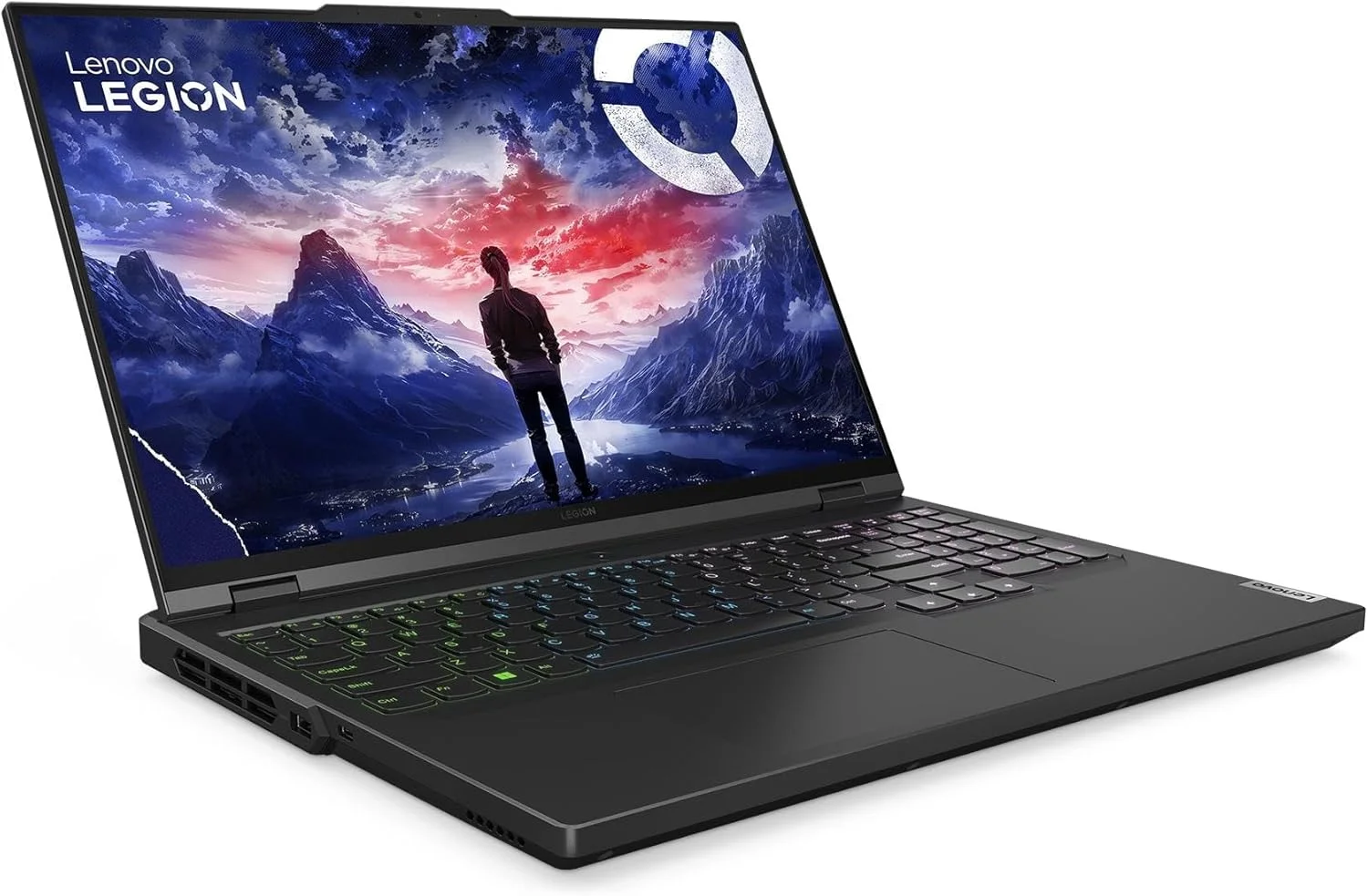 لپ تاپ گیمینگ لنوو Legion Pro 5 با تراشه هوش مصنوعی، نسل چهاردهم پردازنده Intel Core i7، رم 16 گیگابایتی، SSD 1 ترابایتی، NVIDIA RTX 4060 8GB، صفحه نمایش 16 اینچی WQXGA، کیبورد با نور پس زمینه انگلیسی-عربی، وب کم 1080p، DOS، خاکستری اونیکس