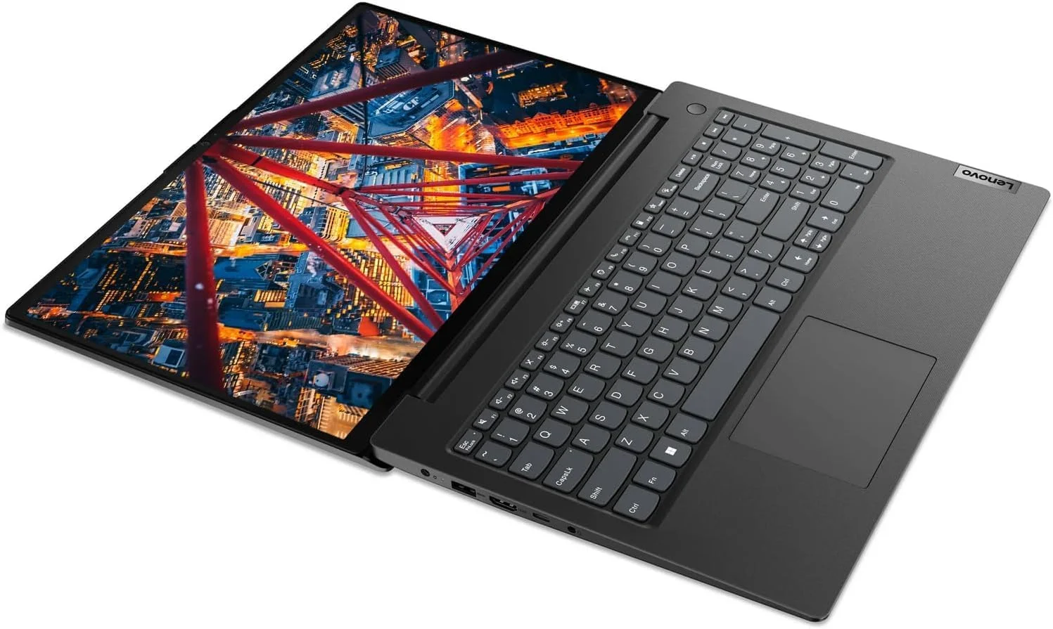لپ تاپ 15.6 اینچی FHD لنوو V15 G4، پردازنده 6 هسته ای نسل سیزدهم Intel Core i3-1315U، حافظه 16 گیگابایتی DDR4، SSD PCIe 1 ترابایتی، صفحه نمایش نور آبی کم، پورت اترنت، HDMI، وب کم، Wi-Fi و بلوتوث، ویندوز 11 پرو لپ تاپ 15.6 اینچی FHD لنوو V15 G4، پردازنده 6 هسته ای نسل سیزدهم Intel Core i3-1315U، حافظه 16 گیگابایتی DDR4، SSD PCIe 1 ترابایتی، صفحه نمایش نور آبی کم، پورت اترنت، HDMI، وب کم، Wi-Fi و بلوتوث، ویندوز 11 پرو