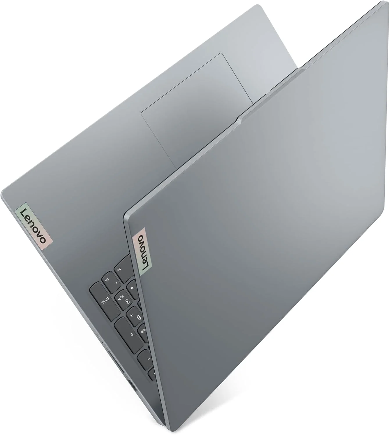 لپ تاپ لنوو IdeaPad Slim 3 15IAH8، نمایشگر 15.6 اینچی FHD IPS، پردازنده Intel i5-12450H، رم 16 گیگابایتی، SSD 1 ترابایتی، گرافیک یکپارچه Intel UHD، کیبورد انگلیسی-عربی، ویندوز 11، خاکستری قطبی [83ER00FUAX]