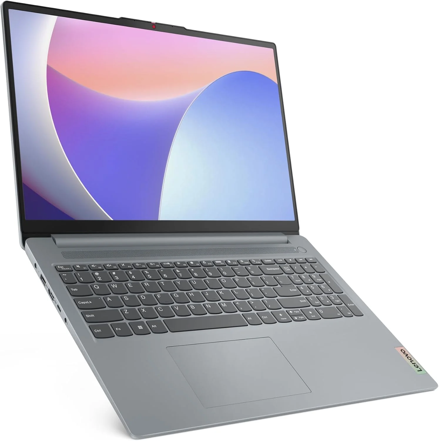 لپ تاپ لنوو IdeaPad Slim 3 15IAH8، نمایشگر 15.6 اینچی FHD IPS، پردازنده Intel i5-12450H، رم 16 گیگابایتی، SSD 1 ترابایتی، گرافیک یکپارچه Intel UHD، کیبورد انگلیسی-عربی، ویندوز 11، خاکستری قطبی [83ER00FUAX]