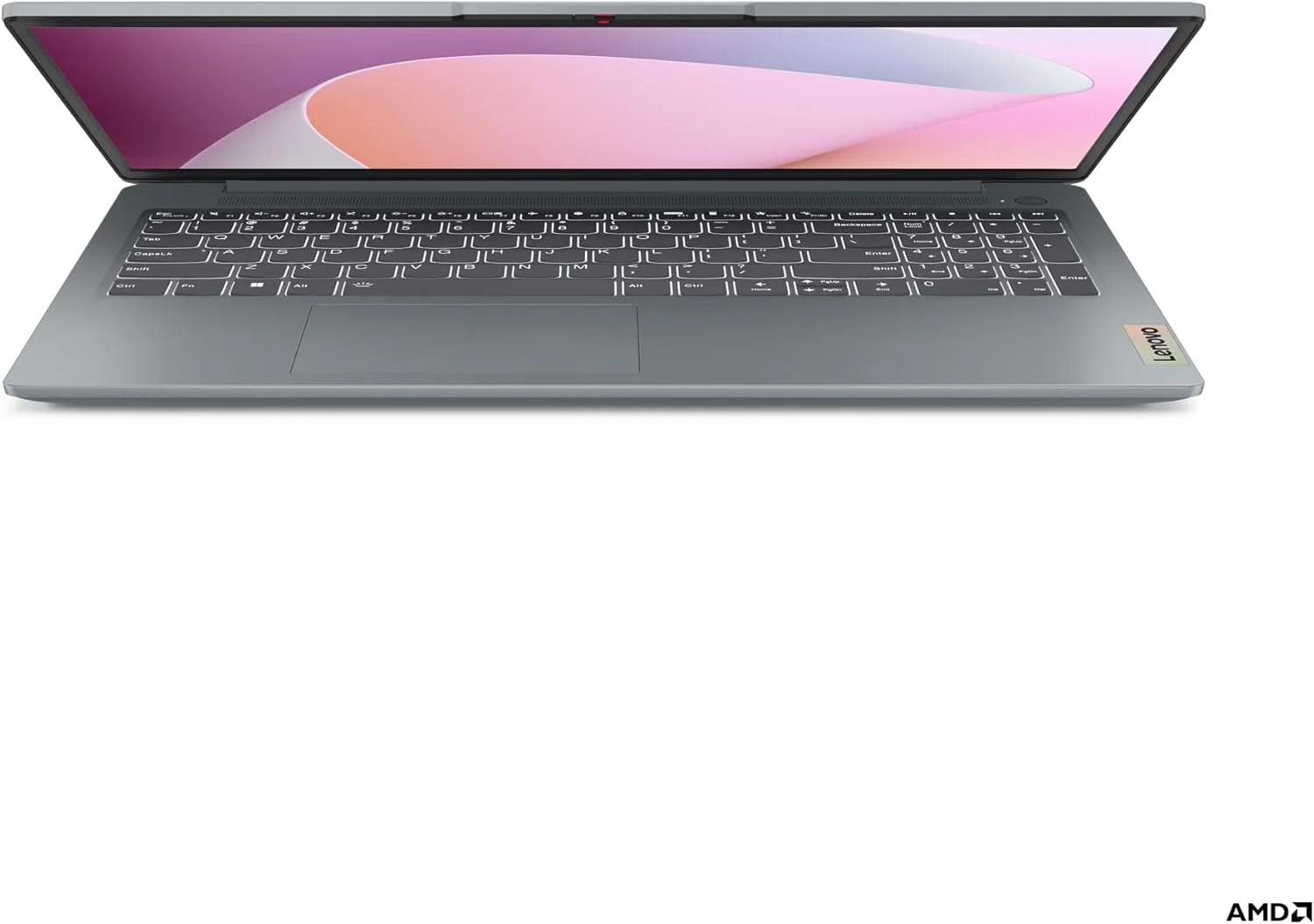 لپ تاپ لنوو IdeaPad Slim 3، نمایشگر 15.6 اینچی FHD، پردازنده AMD Ryzen 5 5625U، رم 16 گیگابایتی، SSD 512 گیگابایتی، گرافیک یکپارچه AMD، ویندوز 11 هوم، صفحه کلید انگلیسی-عربی، رنگ خاکستری - [82XM00Q8AX]
