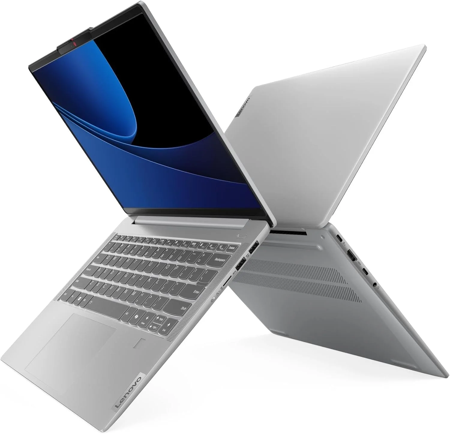 لپ تاپ لنوو IdeaPad Slim 5 14IMH9، صفحه نمایش 14 اینچی WUXGA IPS، پردازنده Intel Core Ultra 5 125H، رم 16 گیگابایتی LPDDR5x، حافظه SSD 512 گیگابایتی PCIe Gen4، گرافیک Intel Arc، واحد پردازش عصبی AI Boost، خاکستری ابری
