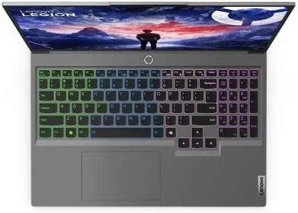لپ تاپ گیمینگ Lenovo Legion 5 16IRX9 - پردازنده 24 هسته ای Intel Core i7-14650HX، 16 گیگابایت رم، 1 ترابایت SSD، صفحه نمایش 16 اینچی 165 هرتز WQXGA 2560x1600، کارت گرافیک NVIDIA RTX 4060 8GB، ویندوز 11، نور پس زمینه 4 منطقه ای RGB، خاکستری Luna به همراه ماوس گیمینگ بی سیم steeI