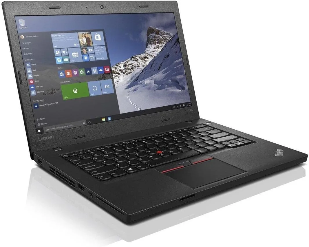 لپ تاپ تجاری لنوو ThinkPad L460 با صفحه نمایش 14 اینچی FHD، پردازنده Intel Core i5-6300u 2.4 گیگاهرتز، 512 گیگابایت SSD، 8 گیگابایت رم، وای فای 802.11ac، بلوتوث، Mini DisplayPort/VGA، USB 3.0، حسگر اثر انگشت، ویندوز 7 پرو