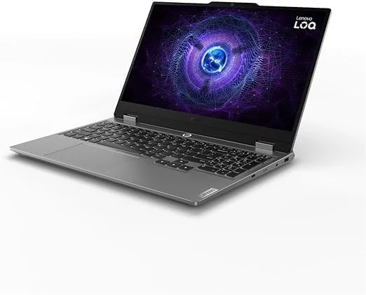 لپ تاپ گیمینگ Lenovo LOQ 15IRX9، پردازنده Intel Core i7-13650HX، رم 24 گیگابایت، حافظه SSD 512 گیگابایت، کارت گرافیک Nvidia RTX 3050 6GB، صفحه نمایش 15.6 اینچ FHD 144Hz، ویندوز 11 پرو، خاکستری Luna، کیبورد با نور پس زمینه ENG-ARB
