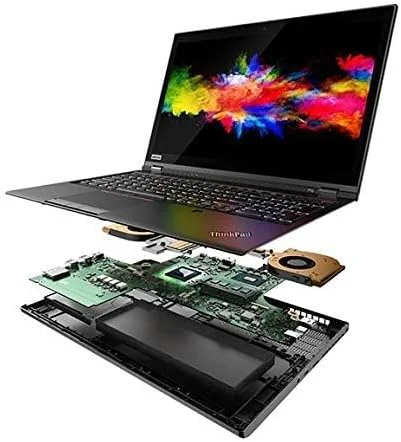 لپ تاپ ورک استیشن Lenovo ThinkPad P53، پردازنده Intel Core i7-9750، رم 16 گیگابایتی، NVME 512 گیگابایتی، صفحه نمایش 15.6 اینچی FHD 1920x1080، کارت گرافیک NVIDIA Quadro T1000 4GB، کیبورد با نور پس زمینه، حسگر اثر انگشت، ویندوز 10 پرو (بازسازی شده)