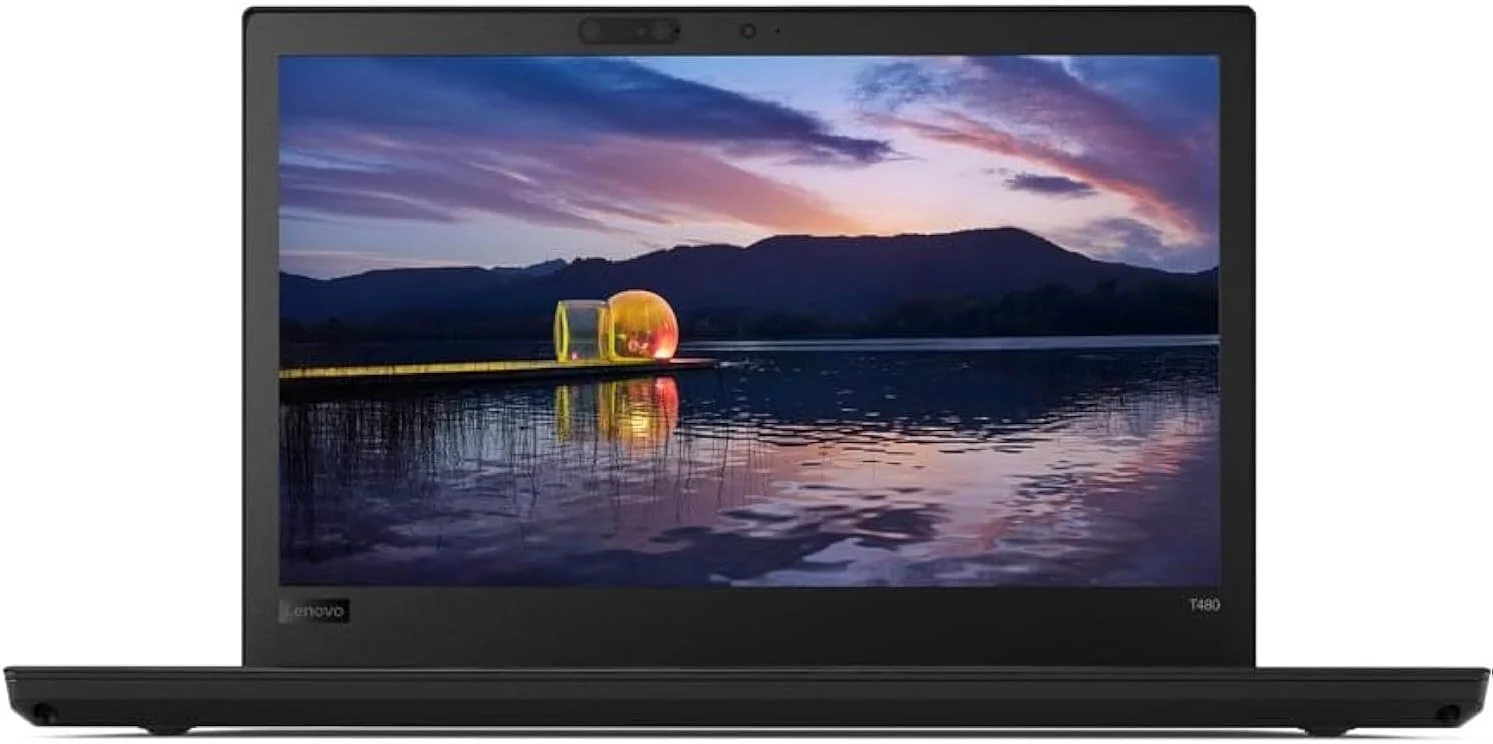 لپ تاپ تجاری لنوو ThinkPad T480 (بازسازی شده) | پردازنده Intel Core i7 نسل هشتم | 8 گیگابایت رم | 256 گیگابایت SSD | صفحه نمایش 14.1 اینچی غیر لمسی | ویندوز 10 پرو