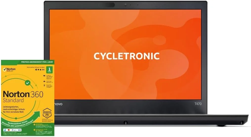 لپ تاپ لنوو ThinkPad T470 | فول اچ دی 1920x1080 | پردازنده Intel Core i5-6300U | ویندوز 11 پرو | آنتی ویروس نورتون | لپ تاپ تجاری (بازسازی شده) (128 گیگابایت - 8 گیگابایت رم) لپ تاپ لنوو ThinkPad T470 | فول اچ دی 1920x1080 | پردازنده Intel Core i5-6300U | ویندوز 11 پرو | آنتی ویروس نورتون | لپ تاپ تجاری (بازسازی شده) (128 گیگابایت - 8 گیگابایت رم)