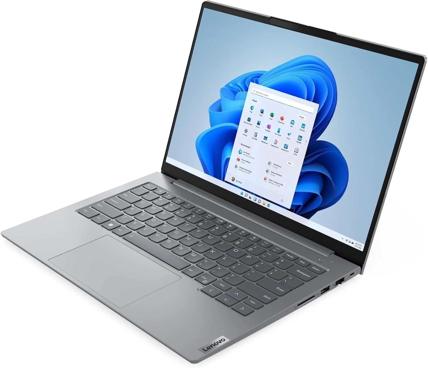 لپ تاپ لنوو ThinkBook 14 G6 IRL، صفحه نمایش 14 اینچی WUXGA IPS، پردازنده Intel Core i7-13700H، رم 8 گیگابایتی DDR5، حافظه SSD 512 گیگابایتی، گرافیک Intel Iris Xe، کیبورد با نور پس زمینه ENG، خاکستری قطبی لپ تاپ لنوو ThinkBook 14 G6 IRL، صفحه نمایش 14 اینچی WUXGA IPS، پردازنده Intel Core i7-13700H، رم 8 گیگابایتی DDR5، حافظه SSD 512 گیگابایتی، گرافیک Intel Iris Xe، کیبورد با نور پس زمینه ENG، خاکستری قطبی