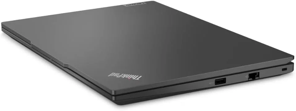 لپ تاپ تجاری 14 اینچی Lenovo ThinkPad E14 Gen 5، نسل سیزدهم پردازنده Intel Core i7-1355U، رم 16 گیگابایتی، حافظه SSD 512 گیگابایتی، صفحه نمایش Full HD، ویندوز 11 پرو - 1 سال گارانتی + کوله پشتی رایگان Lenovo Black B210