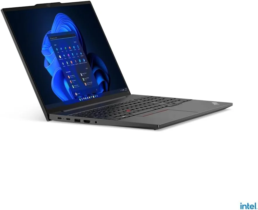 لپ تاپ تجاری لنوو ThinkPad E16 Gen 2 - پردازنده Intel® Core™ Ultra 7 155H-24M Cache، تا 4.80 گیگاهرتز، 32 گیگابایت رم DDR5 - 1 ترابایت SSD NVME، ویندوز، صفحه نمایش 16.0 اینچی FHD (قابل ارتقا)