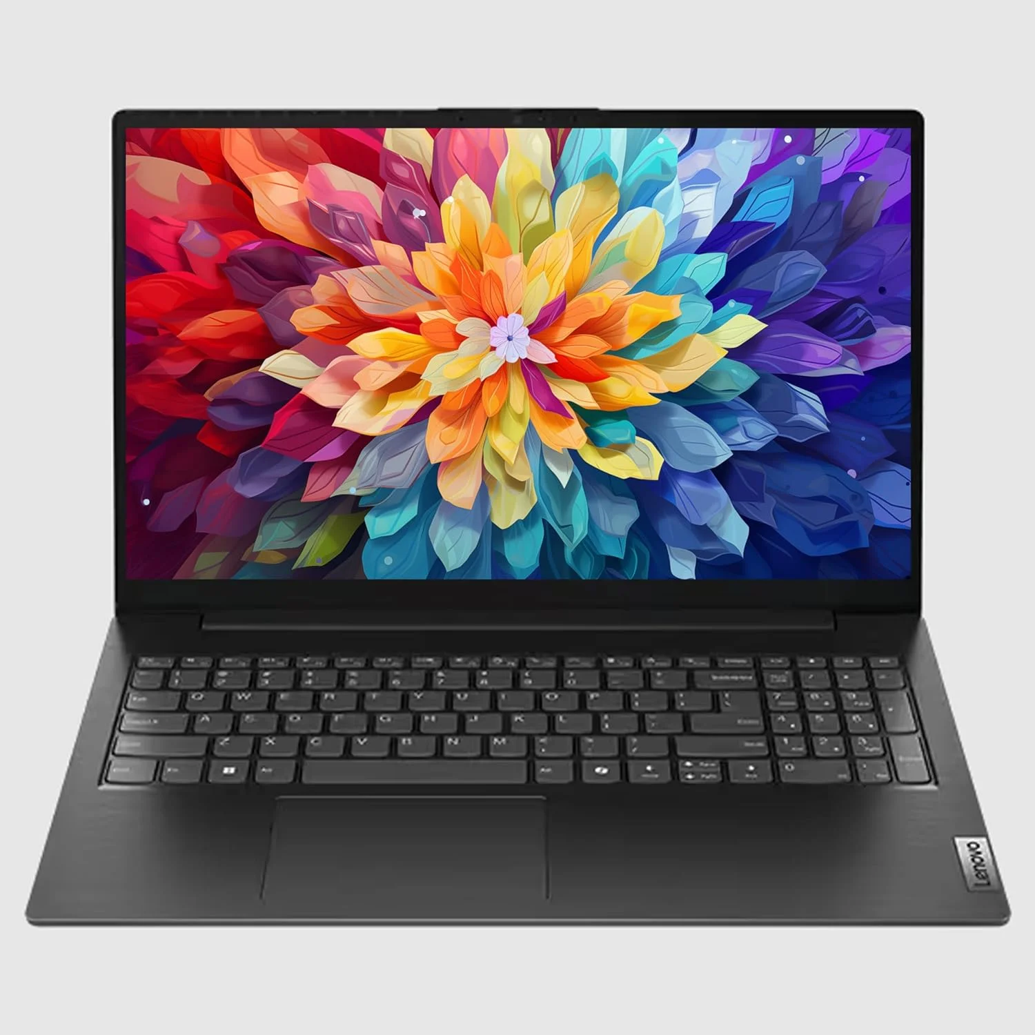 لپ تاپ لنوو V15 باریک و سبک، صفحه نمایش 15.6 اینچی FHD، پردازنده Intel Core i5 نسل 12 (1235U)، رم 16 گیگابایتی DDR4، حافظه SSD 512 گیگابایتی، وب کم، HDMI، Wi-Fi 6، ویندوز 11، گرافیک Intel Iris Xe، مشکی، 1 سال گارانتی برند
