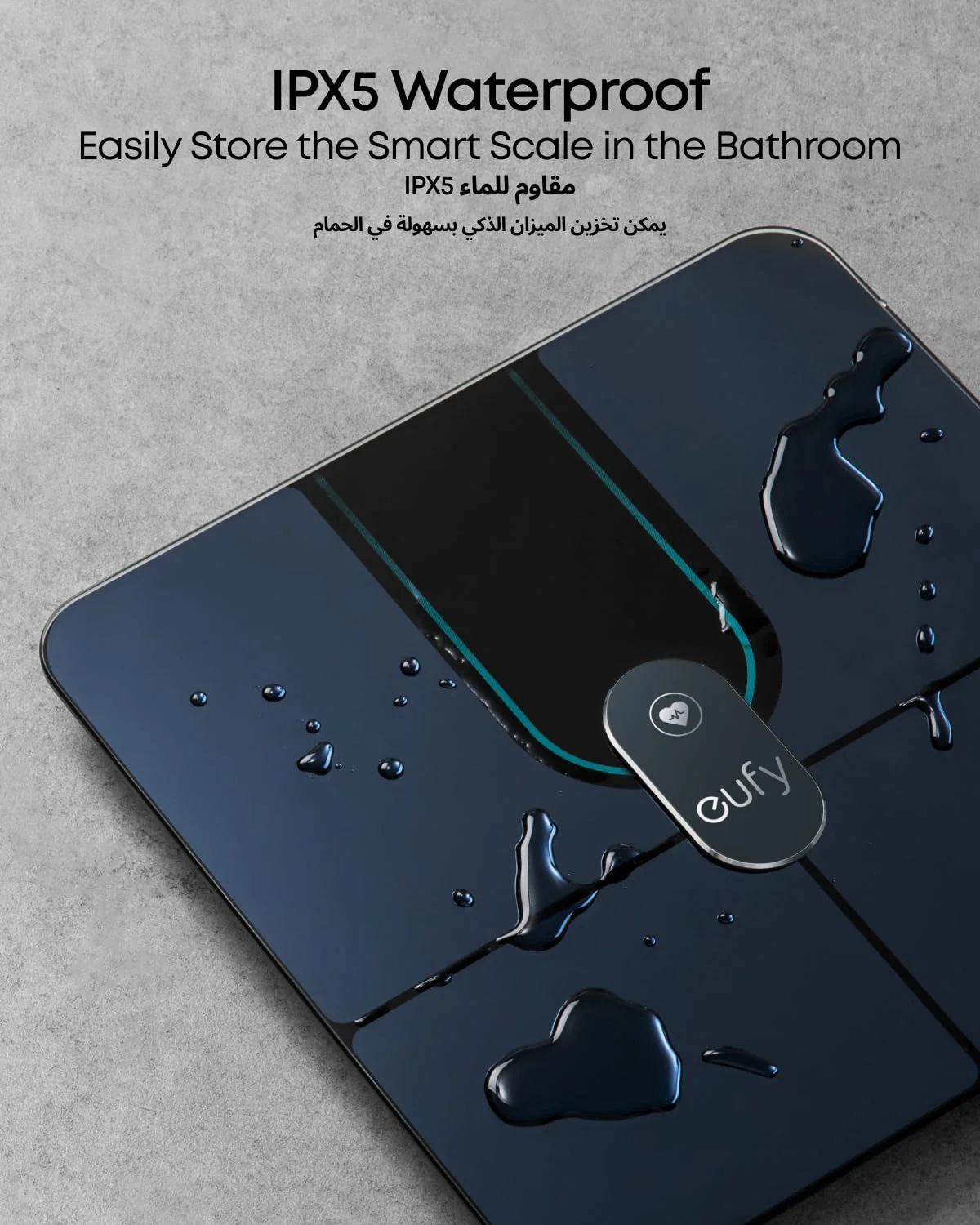 ترازو هوشمند Eufy مدل P2 Pro، ترازوی وزن با Wi-Fi، ترازوی بلوتوثی، 16 اندازه گیری شامل وزن، ضربان قلب، چربی بدن، BMI، توده عضلانی و استخوانی، حالت بدن مجازی سه بعدی، 50 گرم / 0.1 پوند ترازو هوشمند Eufy مدل P2 Pro، ترازوی وزن با Wi-Fi، ترازوی بلوتوثی، 16 اندازه گیری شامل وزن، ضربان قلب، چربی بدن، BMI، توده عضلانی و استخوانی، حالت بدن مجازی سه بعدی، 50 گرم / 0.1 پوند