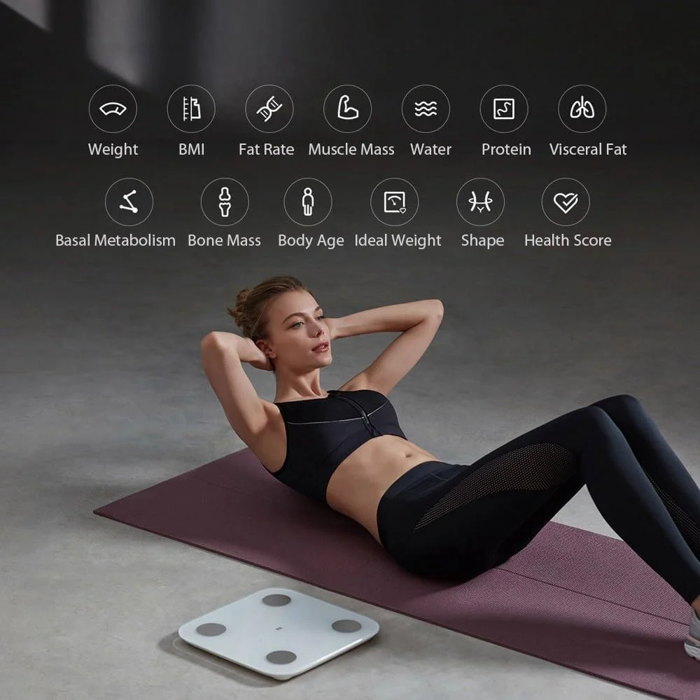 ترازو ترکیبات بدن هوشمند شیائومی مدل Mi Body Composition Scale 2، ترازوی وزن و سلامت هوشمند با بلوتوث 5.0، تست تعادل، 13 داده بدنی، شاخص توده بدنی (BMI)، نمایشگر دیجیتال LED و تجزیه و تحلیل داده ها با اپلیکیشن Mi Fit ترازو ترکیبات بدن هوشمند شیائومی مدل Mi Body Composition Scale 2، ترازوی وزن و سلامت هوشمند با بلوتوث 5.0، تست تعادل، 13 داده بدنی، شاخص توده بدنی (BMI)، نمایشگر دیجیتال LED و تجزیه و تحلیل داده ها با اپلیکیشن Mi Fit
