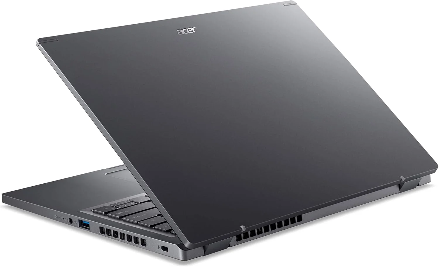 لپ تاپ Acer Aspire 14 | صفحه نمایش 14.0 اینچی WUXGA 1920x1200 IPS | پردازنده Intel Core 7 150U | کارت گرافیک NVIDIA GeForce RTX 2050 | رم 16 گیگابایتی DDR5 | حافظه SSD 1 ترابایتی | Wi-Fi 6E | هوش مصنوعی | کلید Copilot | حسگر اثر انگشت | A14-51GM-771W