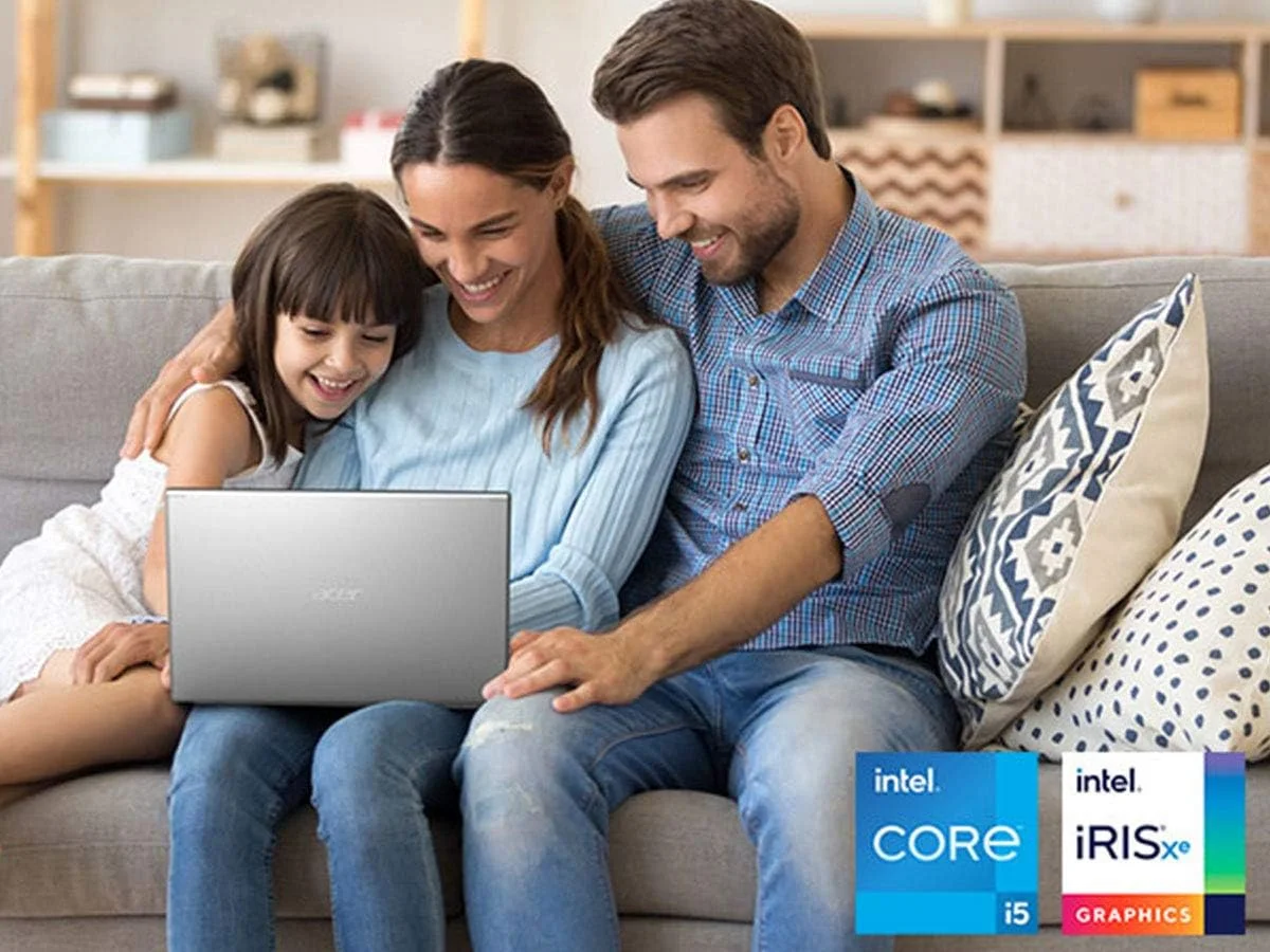 لپ تاپ Acer Aspire 5 A515-56-53S3 | صفحه نمایش 15.6 اینچی Full HD IPS | پردازنده نسل 11 اینتل Core i5-1135G7 | گرافیک Intel Iris Xe | 8 گیگابایت DDR4 | 256 گیگابایت SSD | WiFi 6 | حسگر اثر انگشت | کیبورد با نور پس زمینه | ویندوز 11