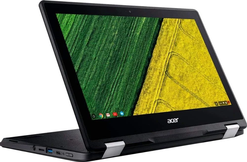 Acer ALY03781U10N Spin 11 R751t-c4xp کروم‌بوک 2 در 1 با صفحه نمایش لمسی 11.6 اینچی - پردازنده دو هسته‌ای Intel Celeron N3350 با فرکانس 1.10 گیگاهرتز - 4 گیگابایت رم Lpddr4 - (بازسازی شده)