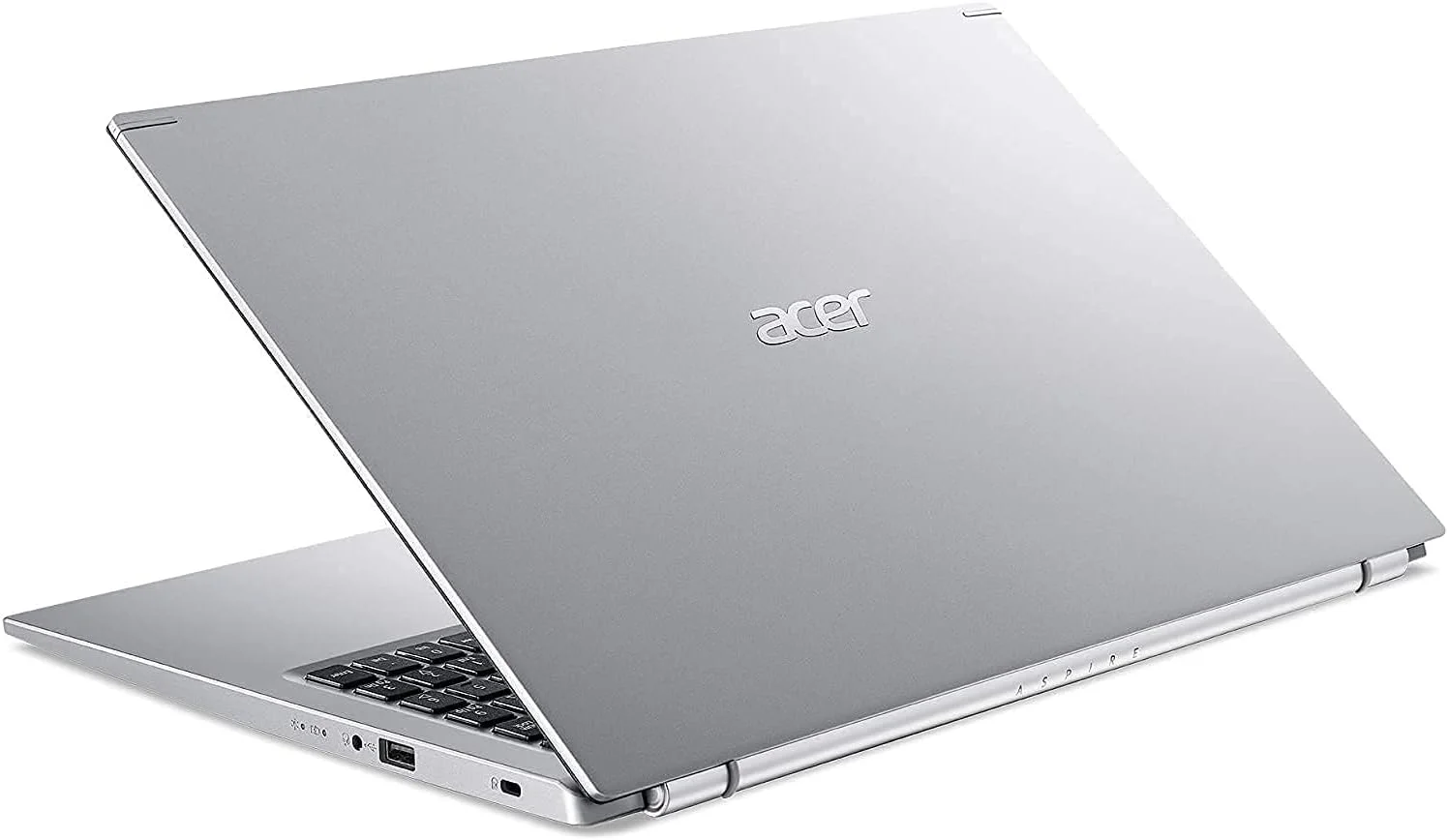 لپ تاپ باریک Acer Aspire 5 مدل 2021، صفحه نمایش 15.6 اینچی FHD BuleLightShield، پردازنده نسل 11 اینتل Core i3-1115G4، ویندوز 10 H (حالت S)، WiFi 6، Type-C، 3 در 1 (8 گیگابایت رم | 512 گیگابایت PCIe SSD)