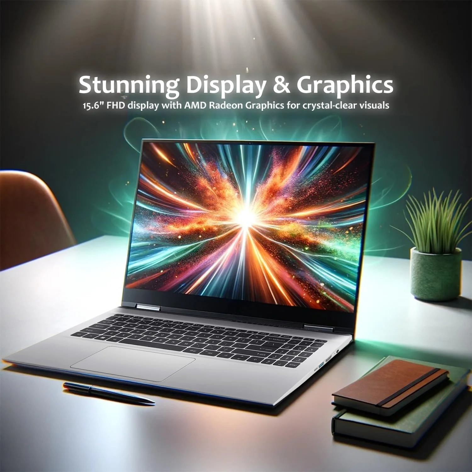 لپ تاپ ممتاز ایسر اسپایر | صفحه نمایش 15.6 اینچی FHD | AMD Ryzen 7 5700U (بهتر از i7-1365U) | 32 گیگابایت رم | 1 ترابایت SSD | عمر باتری طولانی | طراحی شیک | پورت اترنت | ویندوز 11 پرو | همراه با بسته نرم افزاری WOWPC