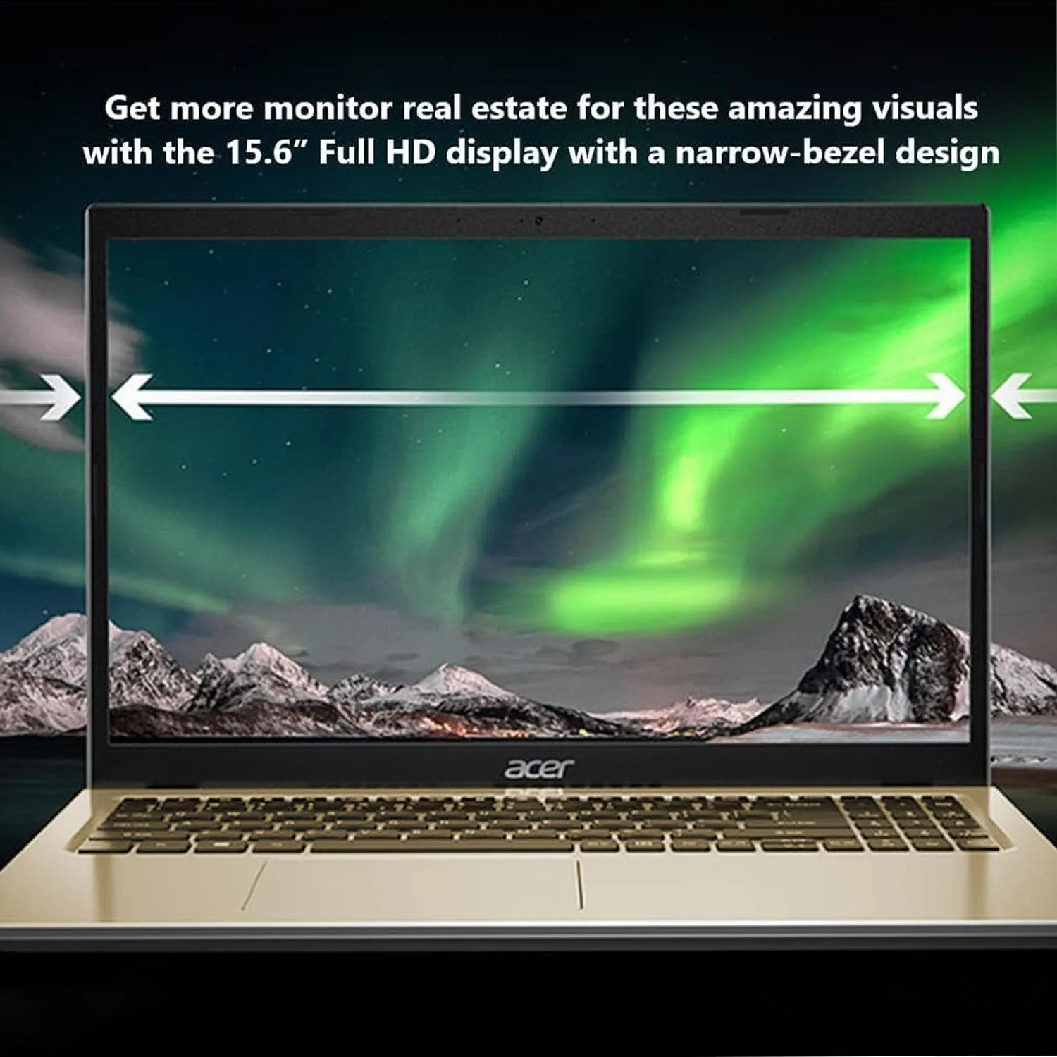 لپ تاپ باریک ایسر Aspire، یک سال Office365، صفحه نمایش 15.6 اینچی FHD، پردازنده دو هسته ای اینتل سلرون N4500، RJ-45، وب کم، WiFi، بلوتوث، ویندوز 11، طلایی سافاری، همراه با USB WOWPC (32 گیگابایت رم | 1 ترابایت SSD) لپ تاپ باریک ایسر Aspire، یک سال Office365، صفحه نمایش 15.6 اینچی FHD، پردازنده دو هسته ای اینتل سلرون N4500، RJ-45، وب کم، WiFi، بلوتوث، ویندوز 11، طلایی سافاری، همراه با USB WOWPC (32 گیگابایت رم | 1 ترابایت SSD)