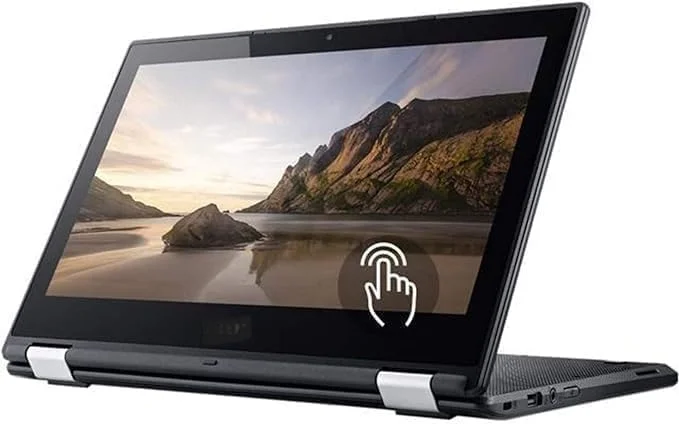 لپ تاپ سری Acer Chromebook R11، پردازنده Intel Celeron N، رم 4 گیگابایتی DDR3، هارد دیسک 16 گیگابایتی SATA، صفحه نمایش لمسی 11.6 اینچی، سیستم عامل CHROME (بازسازی شده)