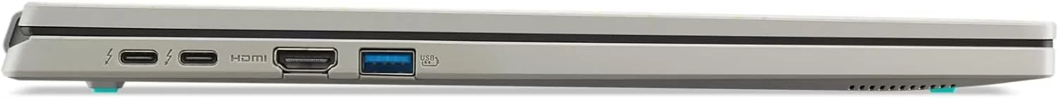 لپ تاپ ایسر 2025 | Aspire Vero | نمایشگر 16 اینچی IPS با رزولوشن 2560x1600 | پردازنده Intel-12 Core Ultra 7 155U | رم 16 گیگابایتی LPDDR5 | حافظه SSD 2 ترابایتی | ویندوز 10 هوم | Wi-Fi 6E - BT 5.3 - کیبورد با نور پس زمینه - دوربین 1440p QHD - خاکستری سنگفرشی