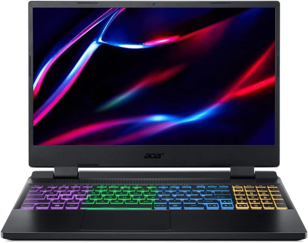 لپ تاپ گیمینگ Acer Nitro 5 AN515 با صفحه نمایش 15.6 اینچی FHD، پردازنده AMD Ryzen 7 6800H، رم 16 گیگابایتی DDR5، حافظه SSD 1 ترابایتی، کارت گرافیک 8 گیگابایتی NVidia GeForce RTX 3070Ti، ویندوز 11 هوم انگلیسی مشکی آبسیدین