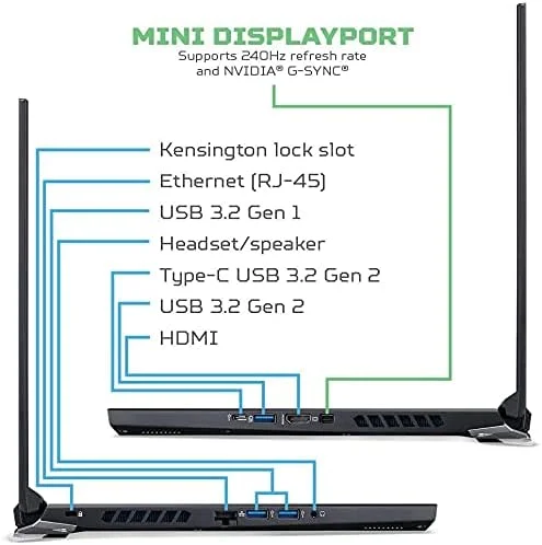 لپ تاپ گیمینگ ایسر Predator Helios 300، پردازنده Intel i7-10750H، کارت گرافیک NVIDIA GeForce RTX 3060 6GB، صفحه نمایش 15.6 اینچی Full HD 144Hz 3ms IPS، رم 16GB دو کاناله DDR4، حافظه SSD 512GB NVMe، WiFi 6، کیبورد RGB، PH315-53-71HN لپ تاپ گیمینگ ایسر Predator Helios 300، پردازنده Intel i7-10750H، کارت گرافیک NVIDIA GeForce RTX 3060 6GB، صفحه نمایش 15.6 اینچی Full HD 144Hz 3ms IPS، رم 16GB دو کاناله DDR4، حافظه SSD 512GB NVMe، WiFi 6، کیبورد RGB، PH315-53-71HN