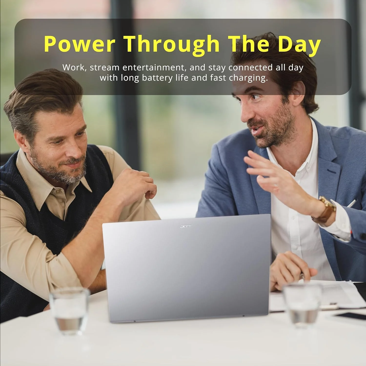 لپ تاپ ممتاز 15.6 اینچی FHD ایسر برای کسب و کار و دانشجویان، AMD Ryzen 7 5700U (بهتر از Intel i7-1165G7)، رم 40 گیگابایتی، حافظه 1.16 ترابایتی (1 ترابایت SSD + مجموعه ایستگاه docking 160 گیگابایتی)، Numpad، وب کم، WiFi 6، Win 11 Pro، نقره ای