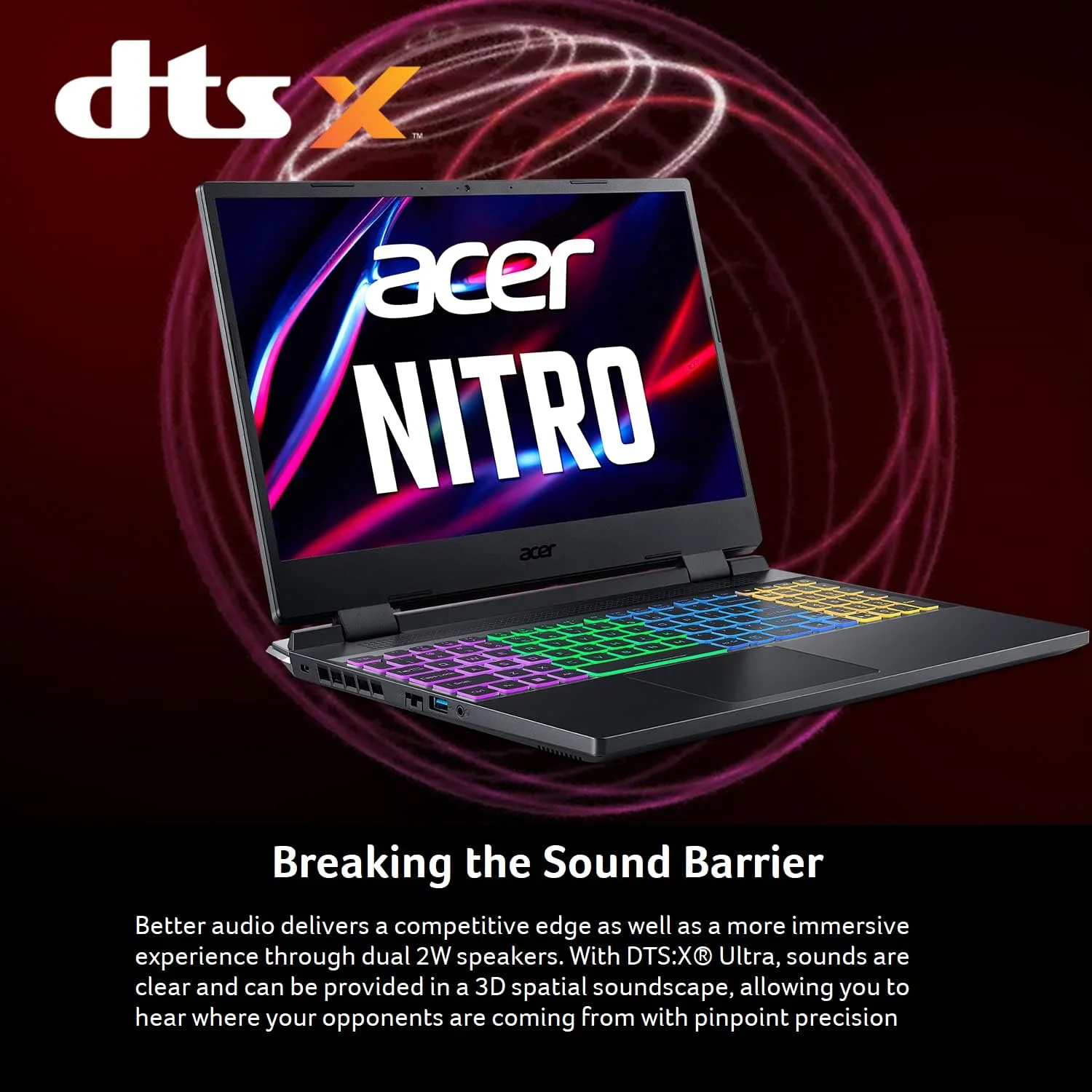 لپ تاپ گیمینگ Acer Nitro 5 AN515-46-R0EQ | پردازنده AMD Ryzen 7 6800H هشت هسته ای | کارت گرافیک NVIDIA GeForce RTX 3070 Ti | صفحه نمایش 15.6 اینچی QHD FreeSync 165Hz IPS | 32 گیگابایت DDR5 | 1 ترابایت SSD Gen 4 | Wi-Fi 6E | نور پس زمینه RGB لپ تاپ گیمینگ Acer Nitro 5 AN515-46-R0EQ | پردازنده AMD Ryzen 7 6800H هشت هسته ای | کارت گرافیک NVIDIA GeForce RTX 3070 Ti | صفحه نمایش 15.6 اینچی QHD FreeSync 165Hz IPS | 32 گیگابایت DDR5 | 1 ترابایت SSD Gen 4 | Wi-Fi 6E | نور پس زمینه RGB