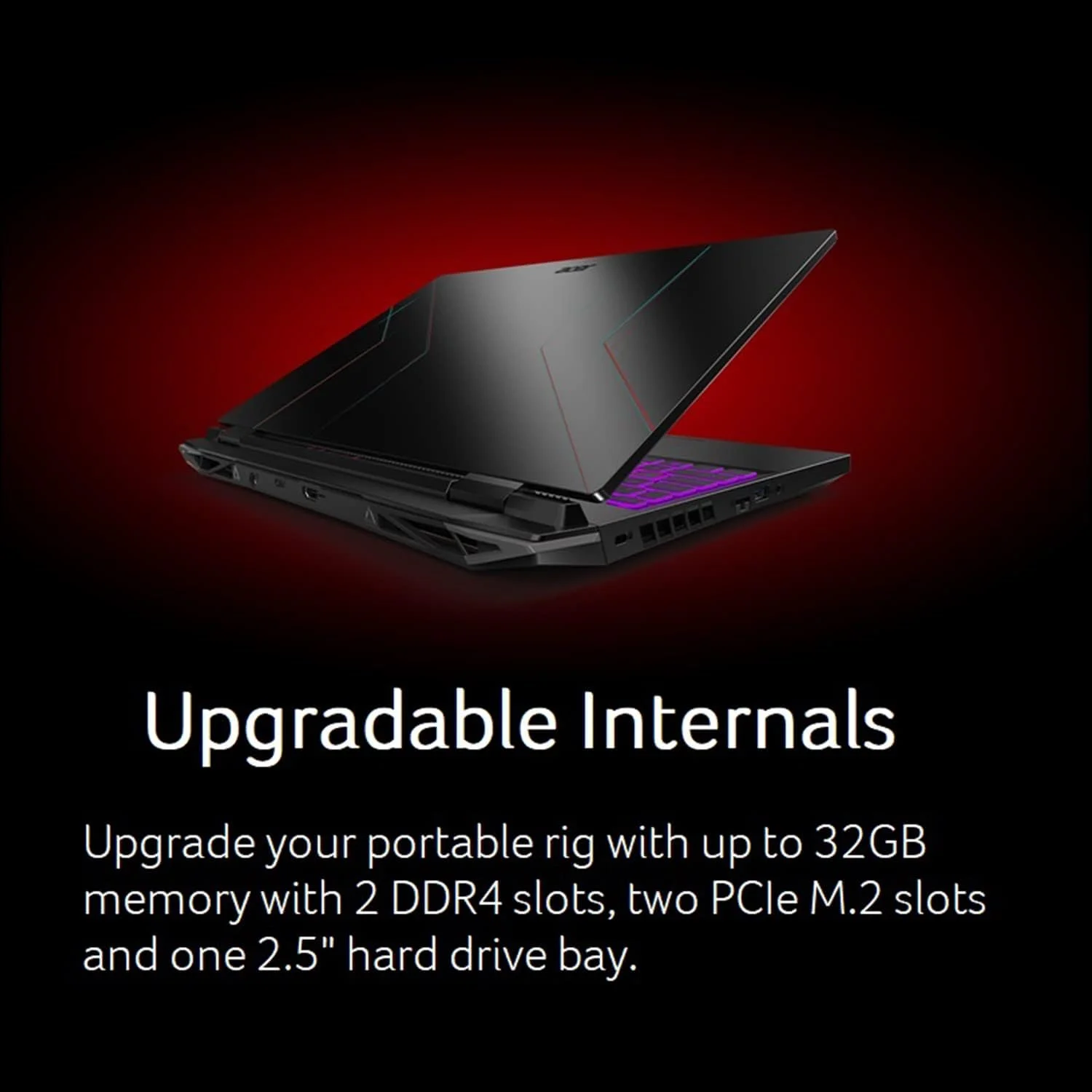لپ تاپ گیمینگ Acer Nitro 5 AN515-58-7583 | پردازنده Intel Core i7-12700H | کارت گرافیک NVIDIA GeForce RTX 3070 Ti | صفحه نمایش 15.6 اینچی QHD 165Hz 3ms IPS | رم 16 گیگابایتی DDR4 | حافظه SSD 2 ترابایتی در RAID 0 | Killer WiFi 6 | کیبورد RGB لپ تاپ گیمینگ Acer Nitro 5 AN515-58-7583 | پردازنده Intel Core i7-12700H | کارت گرافیک NVIDIA GeForce RTX 3070 Ti | صفحه نمایش 15.6 اینچی QHD 165Hz 3ms IPS | رم 16 گیگابایتی DDR4 | حافظه SSD 2 ترابایتی در RAID 0 | Killer WiFi 6 | کیبورد RGB