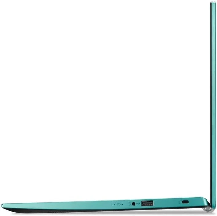 لپ تاپ باریک و ضروری Acer Aspire 3، صفحه نمایش 15.6 اینچی Full HD، رم 20 گیگابایتی، حافظه SSD 1 ترابایتی، پردازنده Intel Core i3، اترنت Rj-45، وب کم HD، HDMI، عمر باتری طولانی، ویندوز 11، آبی-سبز، به همراه لوازم جانبی GM لپ تاپ باریک و ضروری Acer Aspire 3، صفحه نمایش 15.6 اینچی Full HD، رم 20 گیگابایتی، حافظه SSD 1 ترابایتی، پردازنده Intel Core i3، اترنت Rj-45، وب کم HD، HDMI، عمر باتری طولانی، ویندوز 11، آبی-سبز، به همراه لوازم جانبی GM
