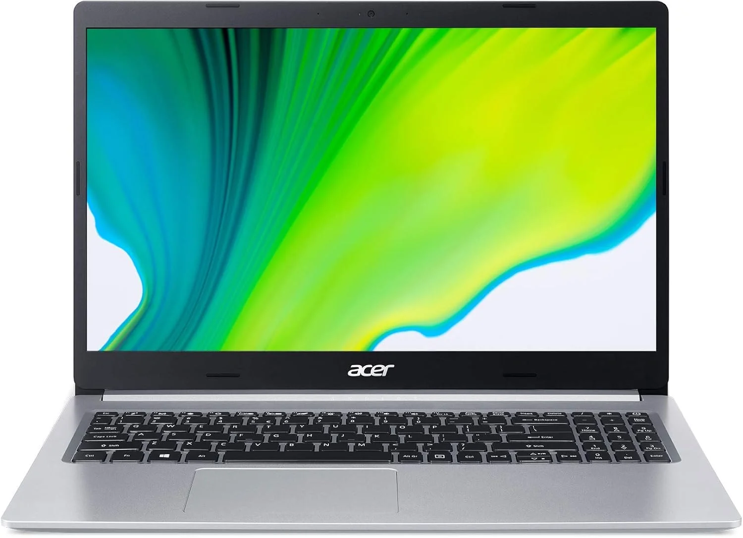 لپ تاپ Acer Aspire 5 A515 با پردازنده AMD Ryzen 5-5500U شش هسته ای تا 4.0 گیگاهرتز / 8 گیگابایت رم DDR4 / 512 گیگابایت SSD / 2 گیگابایت گرافیک AMD Radeon RX640 / صفحه نمایش 15.6 اینچی FHD SlimBezel / حسگر اثر انگشت / ویندوز 10 هوم / نقره ای