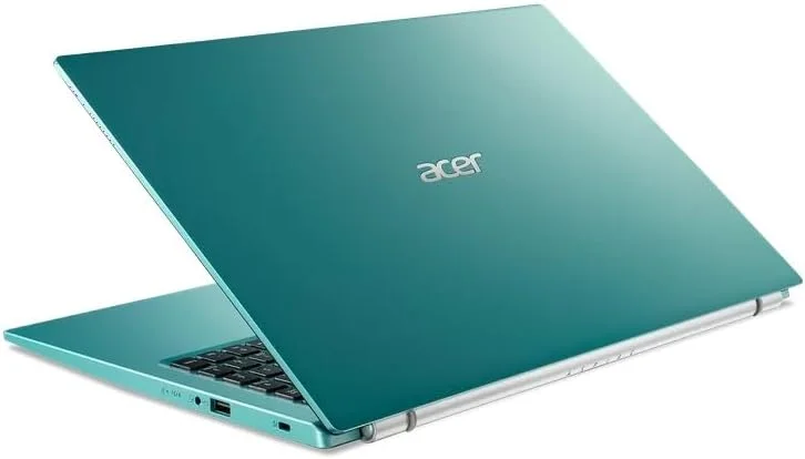 لپ تاپ باریک و ضروری Acer Aspire 3، صفحه نمایش 15.6 اینچی Full HD، رم 20 گیگابایتی، حافظه SSD 1 ترابایتی، پردازنده Intel Core i3، اترنت Rj-45، وب کم HD، HDMI، عمر باتری طولانی، ویندوز 11، آبی-سبز، به همراه لوازم جانبی GM لپ تاپ باریک و ضروری Acer Aspire 3، صفحه نمایش 15.6 اینچی Full HD، رم 20 گیگابایتی، حافظه SSD 1 ترابایتی، پردازنده Intel Core i3، اترنت Rj-45، وب کم HD، HDMI، عمر باتری طولانی، ویندوز 11، آبی-سبز، به همراه لوازم جانبی GM