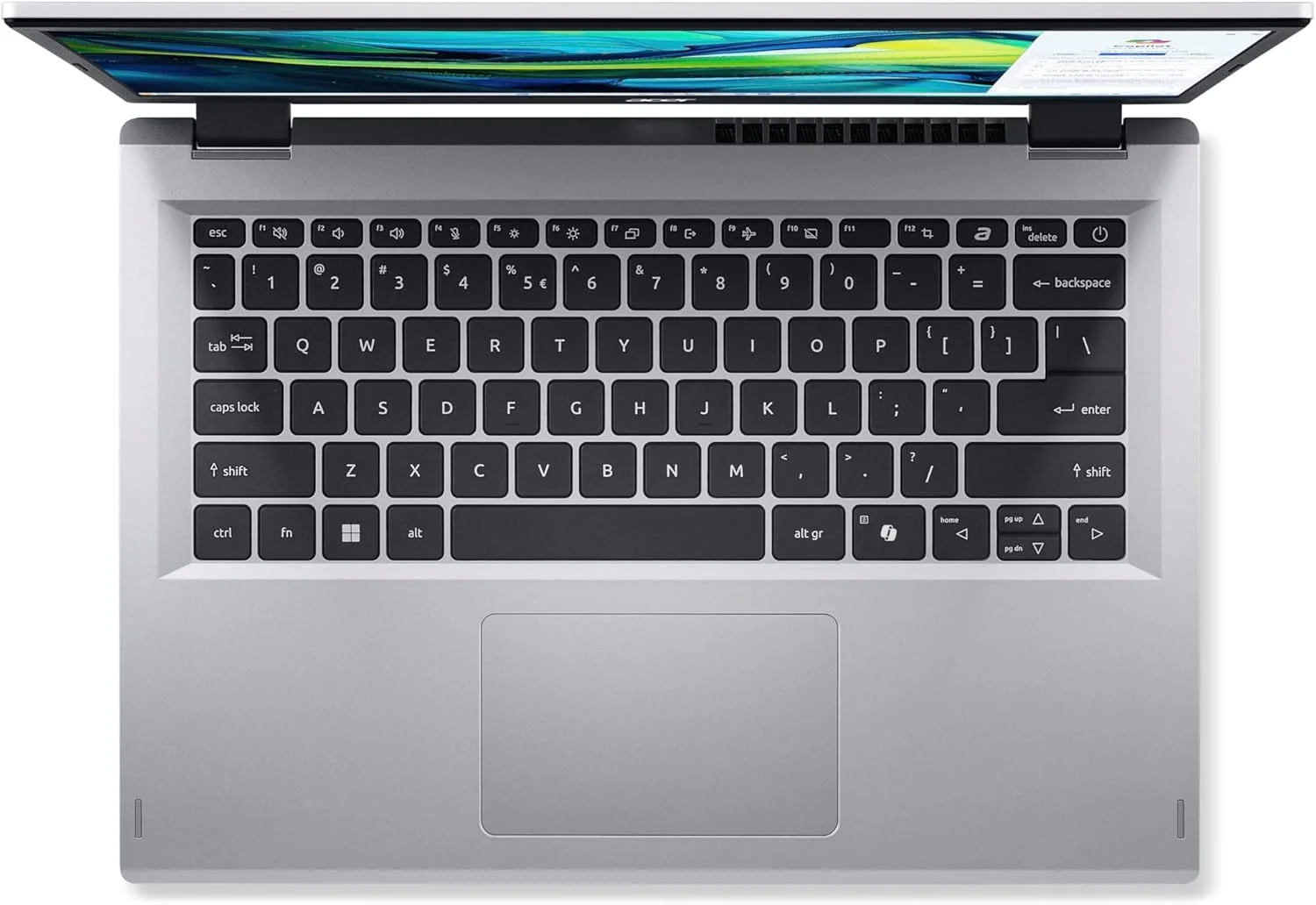 لپ تاپ Acer Aspire Go AG14 نسل سیزدهم Intel Core i7-13620H با 10 هسته تا 4.9 گیگاهرتز / 16 گیگابایت رم DDR5 / 1 ترابایت حافظه SSD / گرافیک Intel Iris XE / صفحه نمایش 14 اینچی WUXGA IPS / ویندوز 11 هوم / WiFi-6 / نقره ای خالص لپ تاپ Acer Aspire Go AG14 نسل سیزدهم Intel Core i7-13620H با 10 هسته تا 4.9 گیگاهرتز / 16 گیگابایت رم DDR5 / 1 ترابایت حافظه SSD / گرافیک Intel Iris XE / صفحه نمایش 14 اینچی WUXGA IPS / ویندوز 11 هوم / WiFi-6 / نقره ای خالص