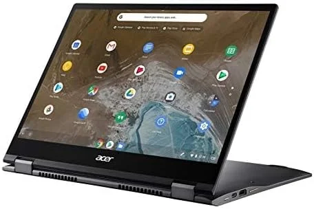 لپ تاپ تبدیل شونده لمسی Acer Chromebook Spin 713 (NX.HWNEK.003) با پردازنده Core i5-10210U، رم 8 گیگابایت، حافظه SSD 256 گیگابایت و صفحه نمایش 13.5 اینچی، مدل انگلستان لپ تاپ تبدیل شونده لمسی Acer Chromebook Spin 713 (NX.HWNEK.003) با پردازنده Core i5-10210U، رم 8 گیگابایت، حافظه SSD 256 گیگابایت و صفحه نمایش 13.5 اینچی، مدل انگلستان