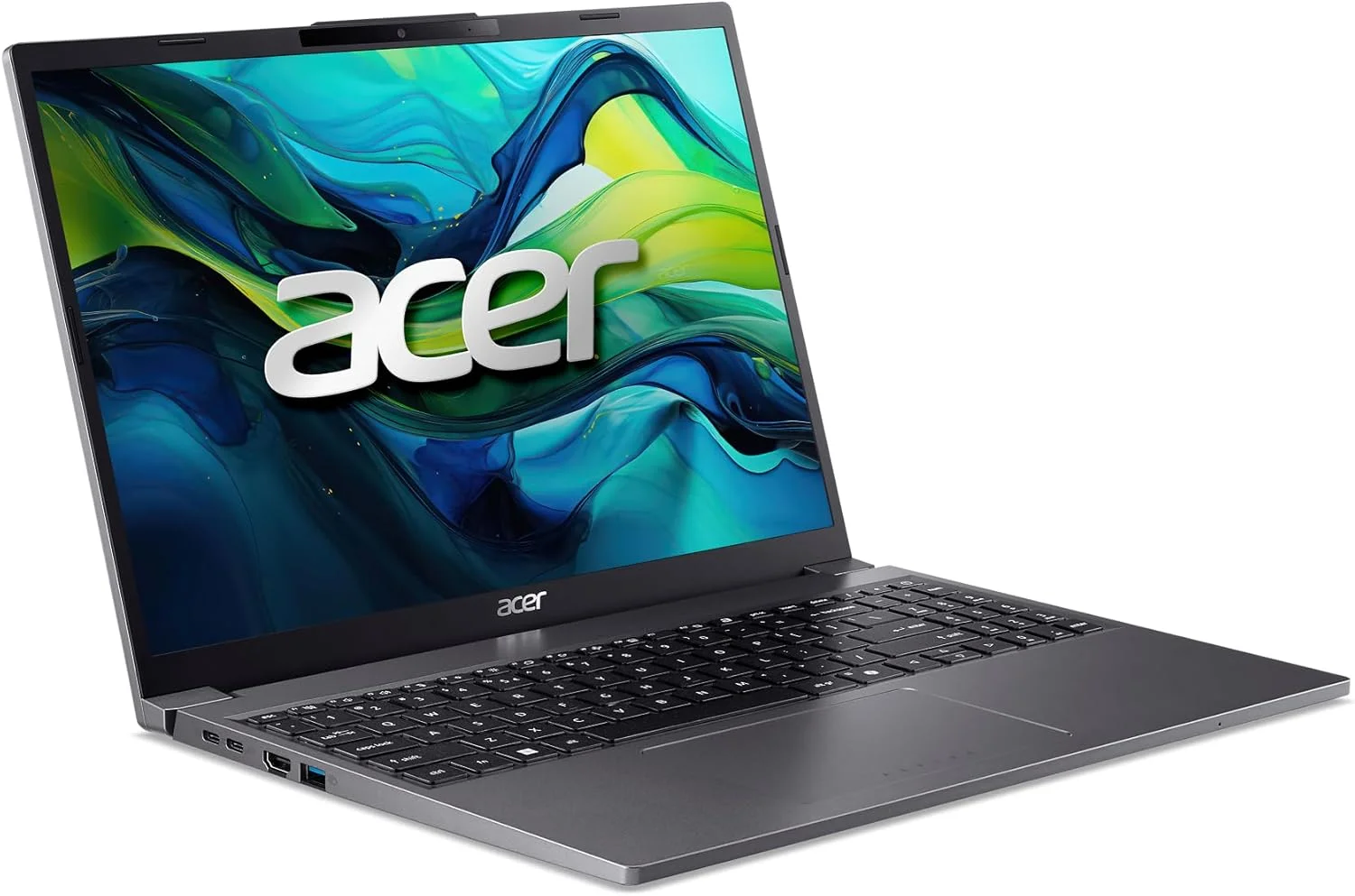 لپ تاپ Acer Aspire Go 15 مجهز به هوش مصنوعی | صفحه نمایش 15.3 اینچی WUXGA (1920 x 1200) IPS | پردازنده Intel Core i7-1255U | کارت گرافیک Intel Iris Xe | 16 گیگابایت DDR5 | 512 گیگابایت PCIe Gen4 SSD | Wi-Fi 6 | ویندوز 11 Home | AG15-51P-79LC