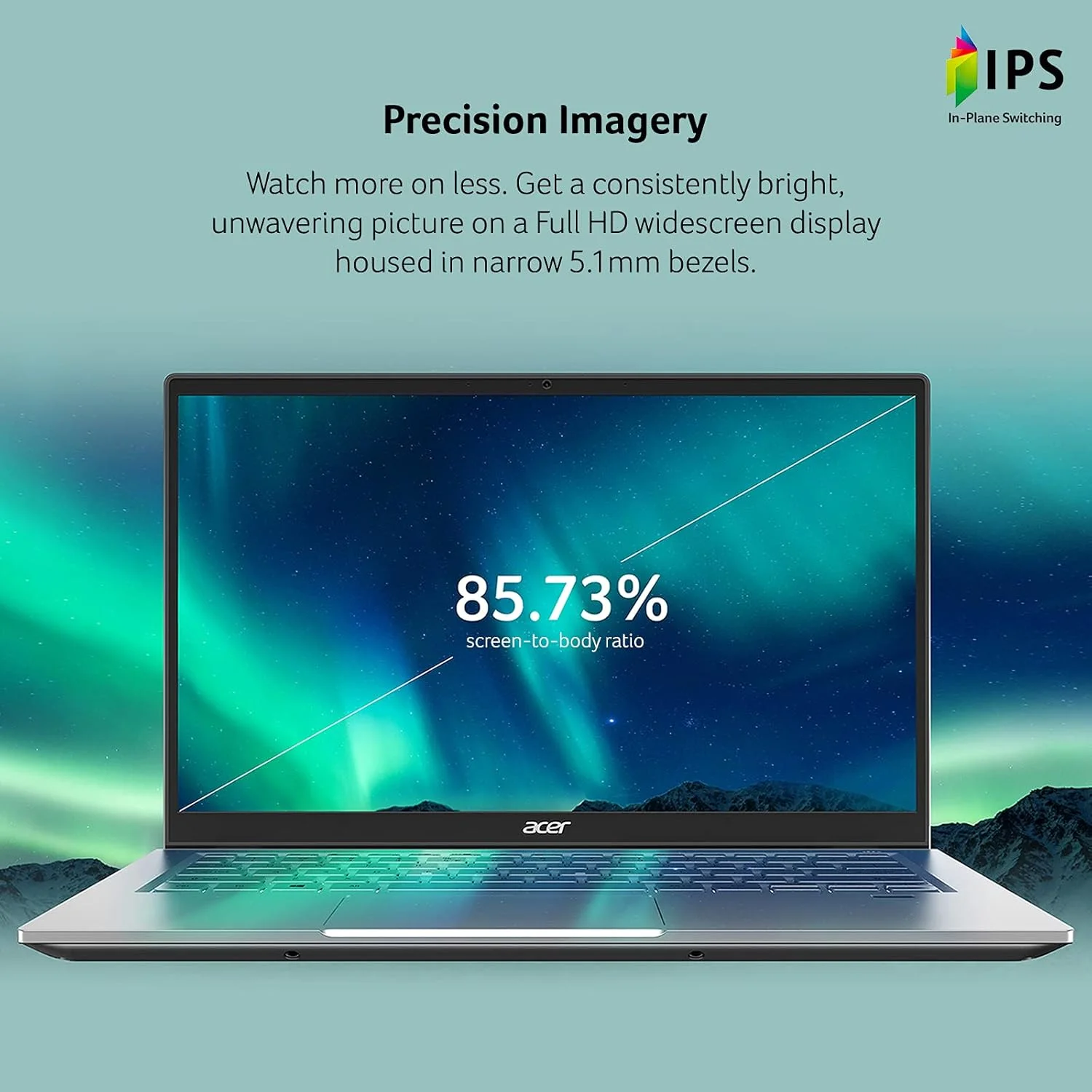 لپ تاپ سبک و باریک Acer Swift 3 | نمایشگر 14 اینچی Full HD IPS 100% sRGB | پردازنده هشت هسته ای AMD Ryzen 7 5700U | 8 گیگابایت LPDDR4X | 512 گیگابایت NVMe SSD | WiFi 6 | صفحه کلید با نور پس زمینه | FPR | آمازون الکسا | SF314-43-R2YY لپ تاپ سبک و باریک Acer Swift 3 | نمایشگر 14 اینچی Full HD IPS 100% sRGB | پردازنده هشت هسته ای AMD Ryzen 7 5700U | 8 گیگابایت LPDDR4X | 512 گیگابایت NVMe SSD | WiFi 6 | صفحه کلید با نور پس زمینه | FPR | آمازون الکسا | SF314-43-R2YY
