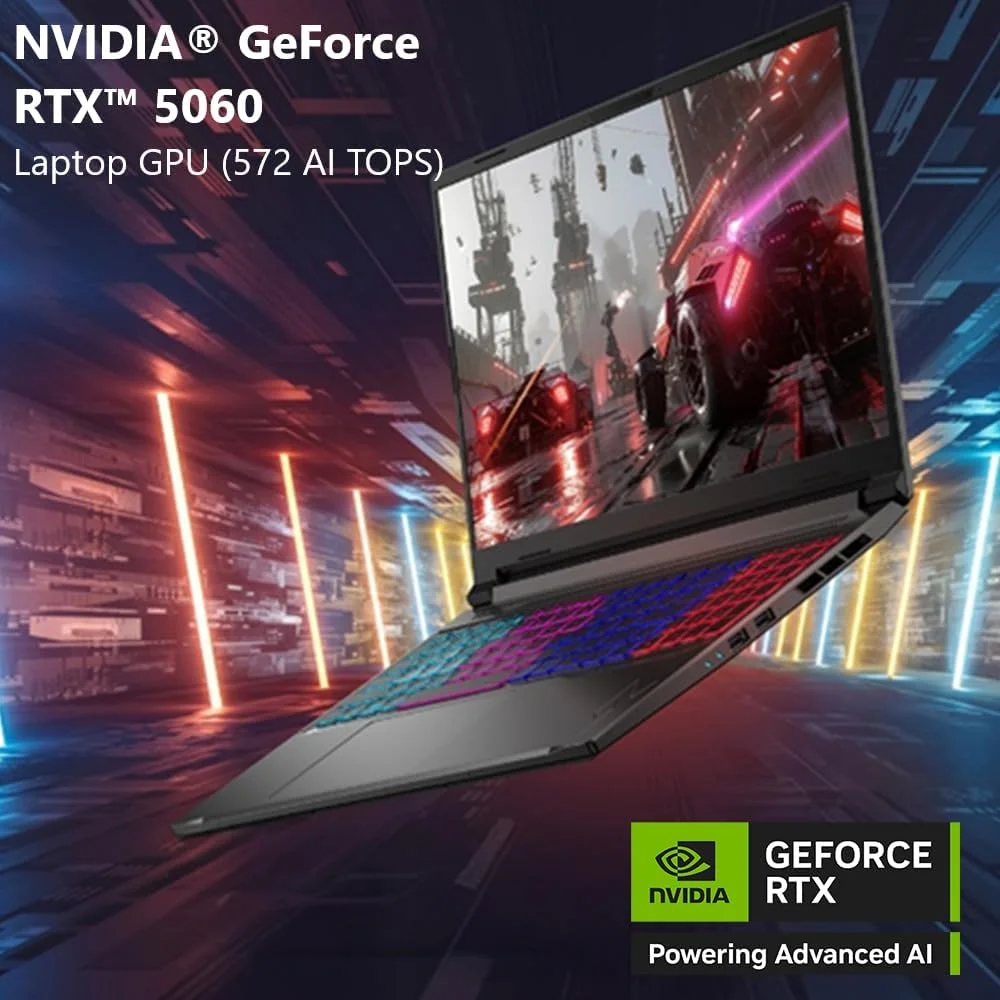 لپ تاپ گیمینگ ایسر نیترو V 16S AI | پردازنده AMD Ryzen 7 260 | پردازنده گرافیکی لپ تاپ NVIDIA GeForce RTX 5060 (572 AI Tops) | صفحه نمایش 16 اینچی WUXGA IPS 180 هرتز | 32 گیگابایت DDR5 | 1 ترابایت SSD Gen 4 | Wi-Fi 6 | ANV16S-41-R2AJ لپ تاپ گیمینگ ایسر نیترو V 16S AI | پردازنده AMD Ryzen 7 260 | پردازنده گرافیکی لپ تاپ NVIDIA GeForce RTX 5060 (572 AI Tops) | صفحه نمایش 16 اینچی WUXGA IPS 180 هرتز | 32 گیگابایت DDR5 | 1 ترابایت SSD Gen 4 | Wi-Fi 6 | ANV16S-41-R2AJ