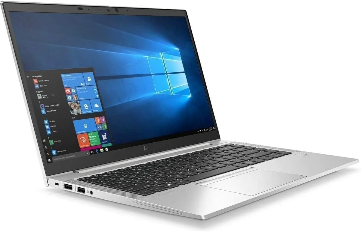 لپ تاپ تجاری ممتاز HP EliteBook 840 G7 14 اینچی FHD IPS (بازسازی شده)، نسل دهم پردازنده Intel Core i7-10610U، رم 16 گیگابایتی، 512 گیگابایت SSD، ویندوز 11 پرو