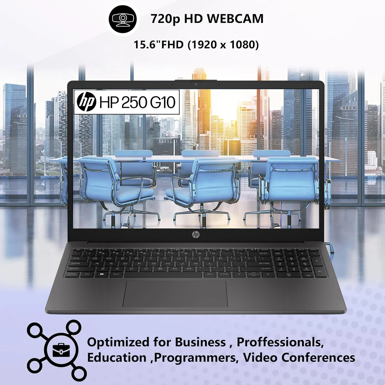 لپ تاپ تجاری HP 250 255 G10 با صفحه نمایش 15.6 اینچی FHD، پردازنده Intel Core i5-1334U (بهتر از AMD Ryzen 5 7530U)، رم 32 گیگابایتی، SSD 1 ترابایتی PCIe برای خانه، دانشجو، وب کم، صفحه کلید عددی، ویندوز 11 پرو لپ تاپ تجاری HP 250 255 G10 با صفحه نمایش 15.6 اینچی FHD، پردازنده Intel Core i5-1334U (بهتر از AMD Ryzen 5 7530U)، رم 32 گیگابایتی، SSD 1 ترابایتی PCIe برای خانه، دانشجو، وب کم، صفحه کلید عددی، ویندوز 11 پرو