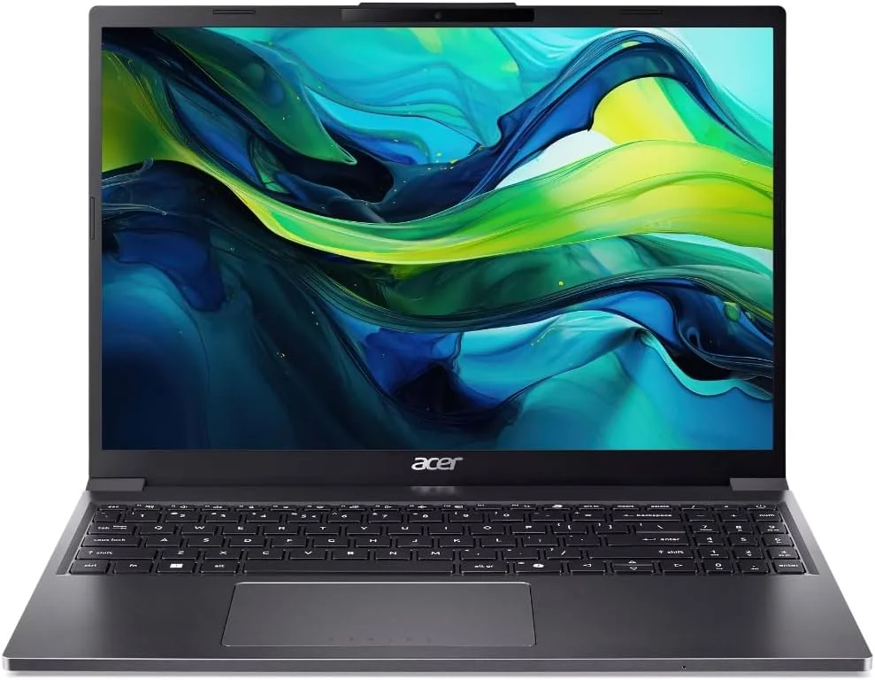 لپ تاپ Acer Aspire Go 15 مجهز به هوش مصنوعی، صفحه نمایش 15.3 اینچی WUXGA IPS، پردازنده Intel Core i7-1355U، رم 16 گیگابایتی DDR5، حافظه SSD 512 گیگابایتی PCIe Gen4، گرافیک Intel UHD، تاچ پد دقیق، بلوتوث 5.1، وای فای 6، ویندوز 11 پرو (ارتقا یافته) لپ تاپ Acer Aspire Go 15 مجهز به هوش مصنوعی، صفحه نمایش 15.3 اینچی WUXGA IPS، پردازنده Intel Core i7-1355U، رم 16 گیگابایتی DDR5، حافظه SSD 512 گیگابایتی PCIe Gen4، گرافیک Intel UHD، تاچ پد دقیق، بلوتوث 5.1، وای فای 6، ویندوز 11 پرو (ارتقا یافته)