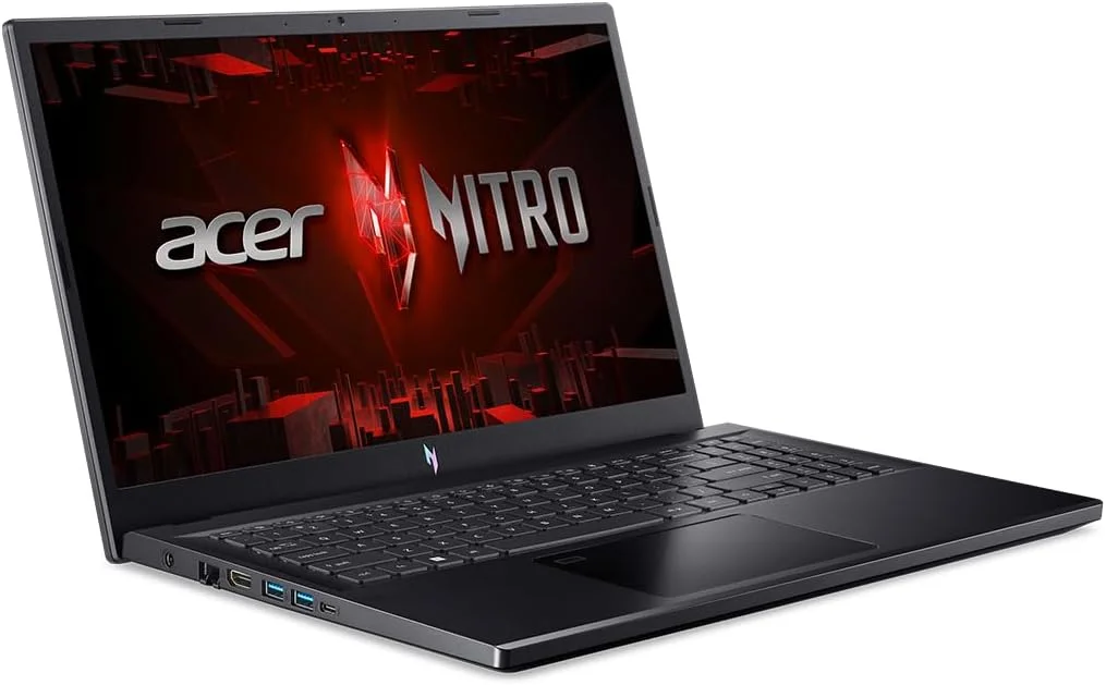 لپ تاپ گیمینگ Acer Nitro V 15 | پردازنده نسل سیزدهم Intel Core i5-13420H | رم 16 گیگابایت DDR5 | حافظه 1 ترابایت SSD | کارت گرافیک NVIDIA GeForce RTX 2050 4GB | صفحه نمایش 15.6 اینچ FHD 144Hz IPS | ویندوز 11 پرو | ANV15-51-59RM (ارتقا یافته) - مشکی لپ تاپ گیمینگ Acer Nitro V 15 | پردازنده نسل سیزدهم Intel Core i5-13420H | رم 16 گیگابایت DDR5 | حافظه 1 ترابایت SSD | کارت گرافیک NVIDIA GeForce RTX 2050 4GB | صفحه نمایش 15.6 اینچ FHD 144Hz IPS | ویندوز 11 پرو | ANV15-51-59RM (ارتقا یافته) - مشکی