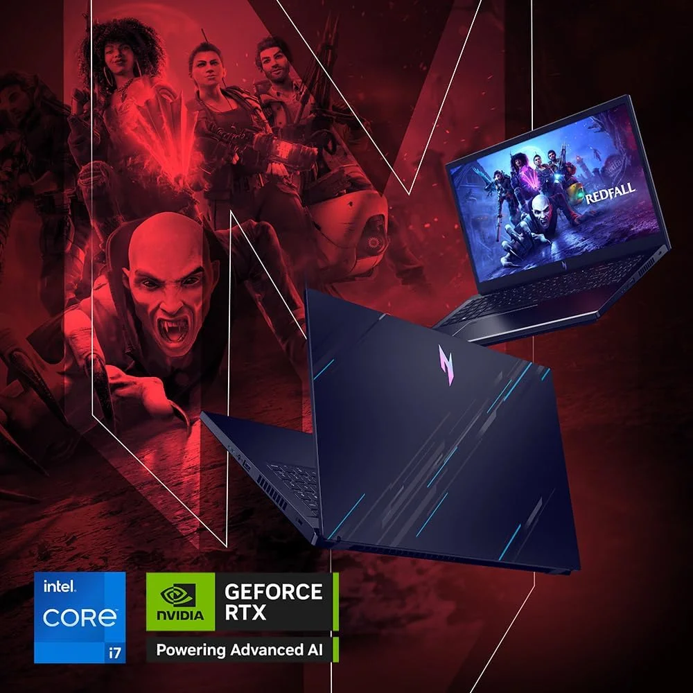 لپ تاپ گیمینگ ایسر Nitro V | پردازنده Intel Core i7-13620H | کارت گرافیک NVIDIA GeForce RTX 4050 | نمایشگر 15.6 اینچی FHD IPS 165Hz | 16 گیگابایت DDR5 | 1 ترابایت SSD Gen 4 | Wi-Fi 6 | کیبورد با نور پس زمینه | ANV15-51-723D
