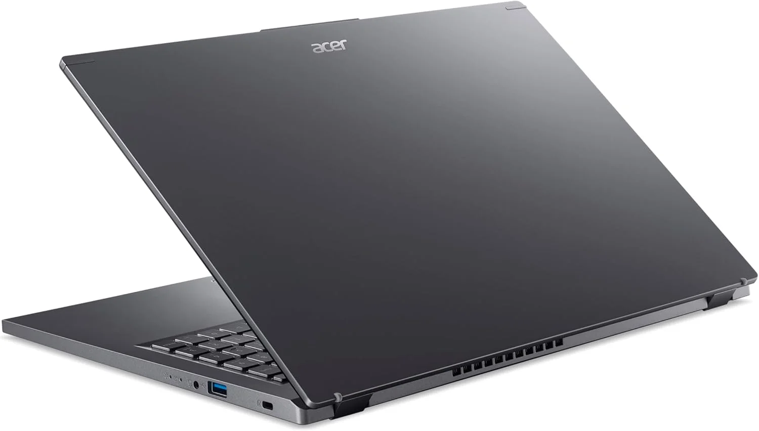 لپ تاپ Acer Aspire A15 نسل سیزدهم Intel Core i9-13900H با 14 هسته تا 5.40 گیگاهرتز / 16 گیگابایت رم LPDDR5 / 1 ترابایت حافظه SSD / گرافیک Intel Iris XE / صفحه نمایش 15.6 اینچی FHD IPS / ویندوز 11 هوم / WiFi-6E / کیبورد با نور پس زمینه / حسگر اثر انگشت / خاکستری استیل
