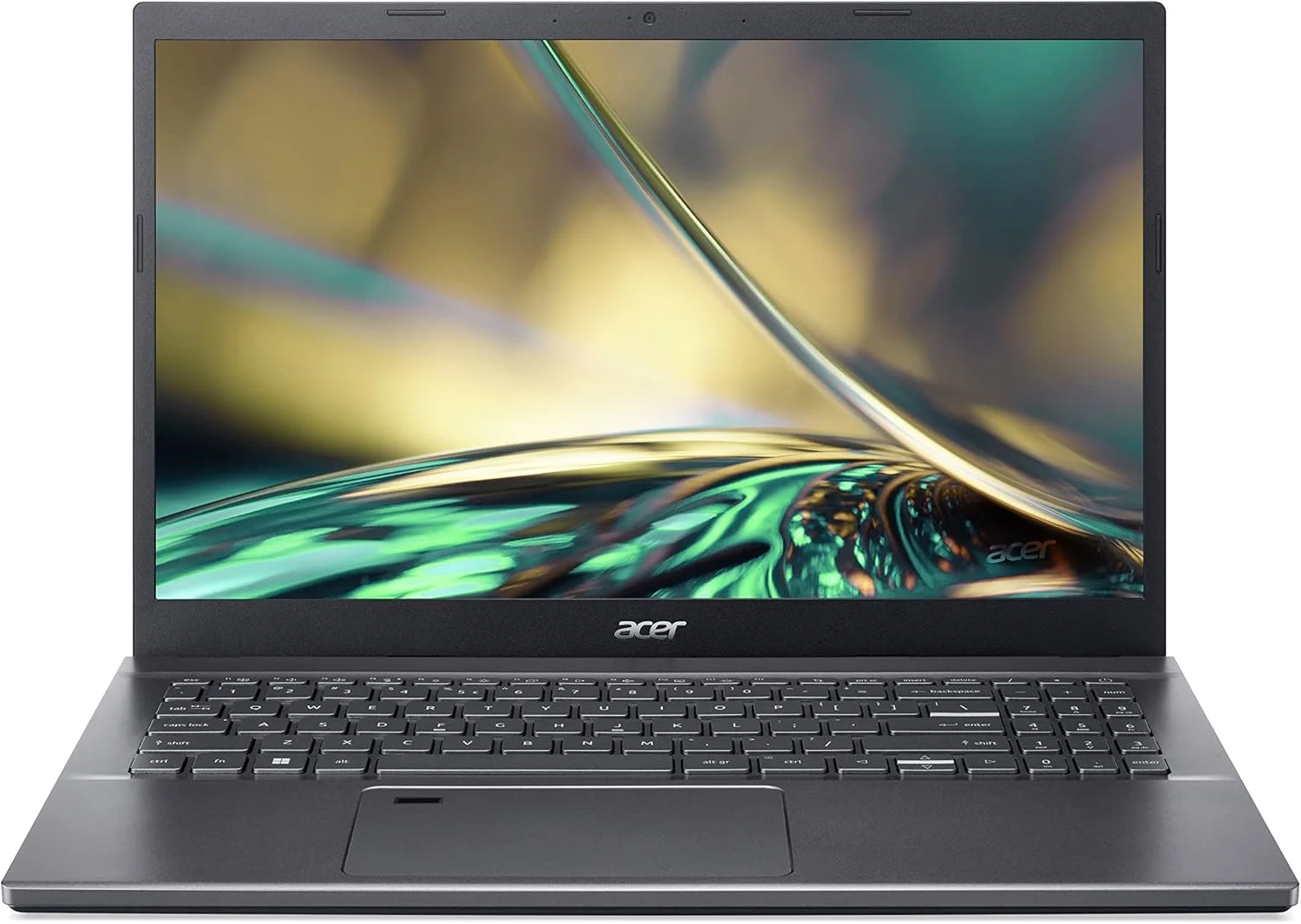 لپ تاپ Aspire 5 A514 با پردازنده نسل سیزدهم Intel Core i5-1335U با 10 هسته تا 4.60 گیگاهرتز / 8 گیگابایت رم LPDDR5 / 512 گیگابایت حافظه SSD / گرافیک Intel Iris XE / صفحه نمایش 14 اینچی WUXGA IPS ComfyView / ویندوز 11 هوم / WiFi-6 / خاکستری استیل