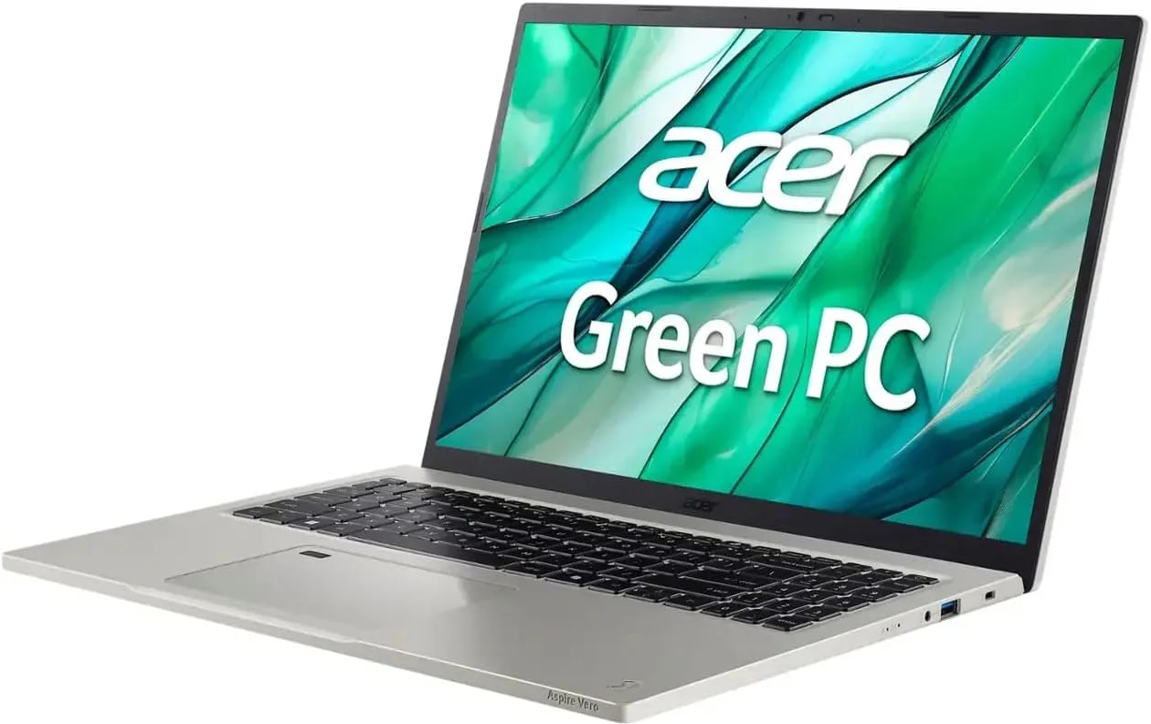 لپ تاپ Acer Aspire Vero 16 مجهز به هوش مصنوعی، صفحه نمایش 16.0 اینچی IPS WQXGA (پردازنده Intel Core Ultra 7 155U، رم 16 گیگابایتی LPDDR5X، حافظه SSD 512 گیگابایتی PCIe، گرافیک Intel، صفحه کلید با نور پس زمینه، حسگر اثر انگشت، 2 پورت Thunderbolt 4، WiFi 6E، ویندوز 11 پرو) لپ تاپ Acer Aspire Vero 16 مجهز به هوش مصنوعی، صفحه نمایش 16.0 اینچی IPS WQXGA (پردازنده Intel Core Ultra 7 155U، رم 16 گیگابایتی LPDDR5X، حافظه SSD 512 گیگابایتی PCIe، گرافیک Intel، صفحه کلید با نور پس زمینه، حسگر اثر انگشت، 2 پورت Thunderbolt 4، WiFi 6E، ویندوز 11 پرو)
