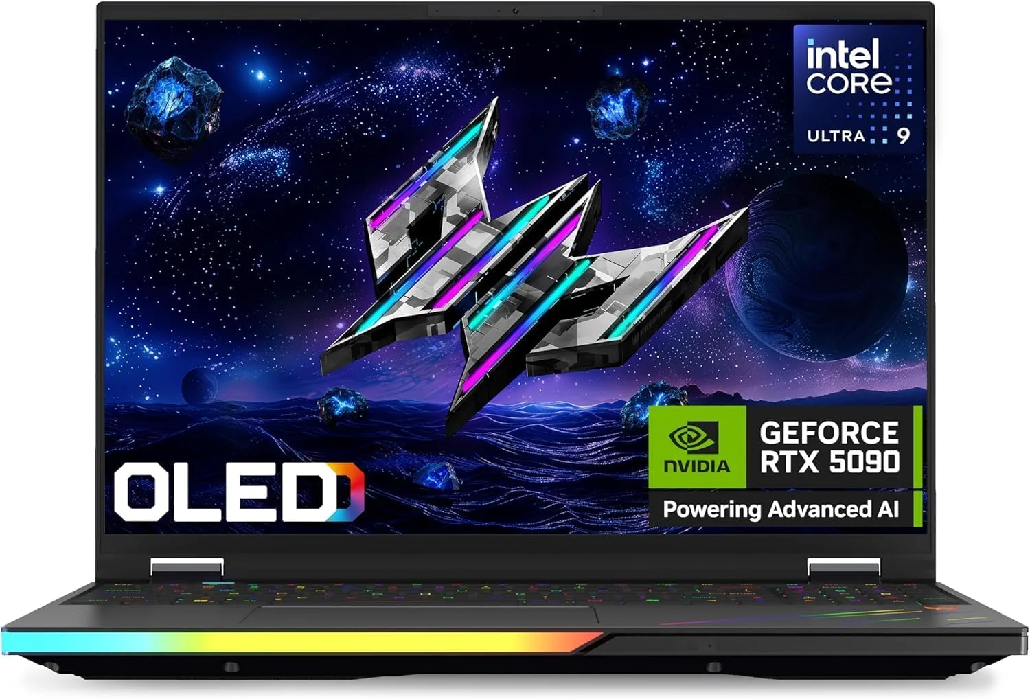 لپ تاپ گیمینگ ایسر Predator Helios 16 AI (2025) OLED، پردازنده Intel Ultra 9-275HX، رم 64 گیگابایتی 6400MT/s، حافظه SSD 2 ترابایتی، صفحه نمایش 16 اینچی OLED WQXGA 240Hz، وای فای 7، کارت گرافیک NVIDIA RTX 5090 24GB، ویندوز 11 پرو، مشکی، MS Office مادام العمر