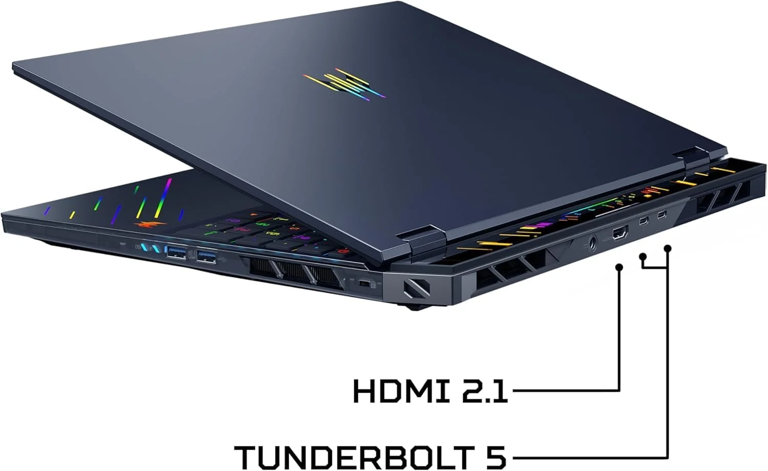 لپ تاپ گیمینگ ایسر Predator Helios 16 AI (2025) OLED، پردازنده Intel Ultra 9-275HX، رم 64 گیگابایتی 6400MT/s، حافظه SSD 2 ترابایتی، صفحه نمایش 16 اینچی OLED WQXGA 240Hz، وای فای 7، کارت گرافیک NVIDIA RTX 5090 24GB، ویندوز 11 پرو، مشکی، MS Office مادام العمر